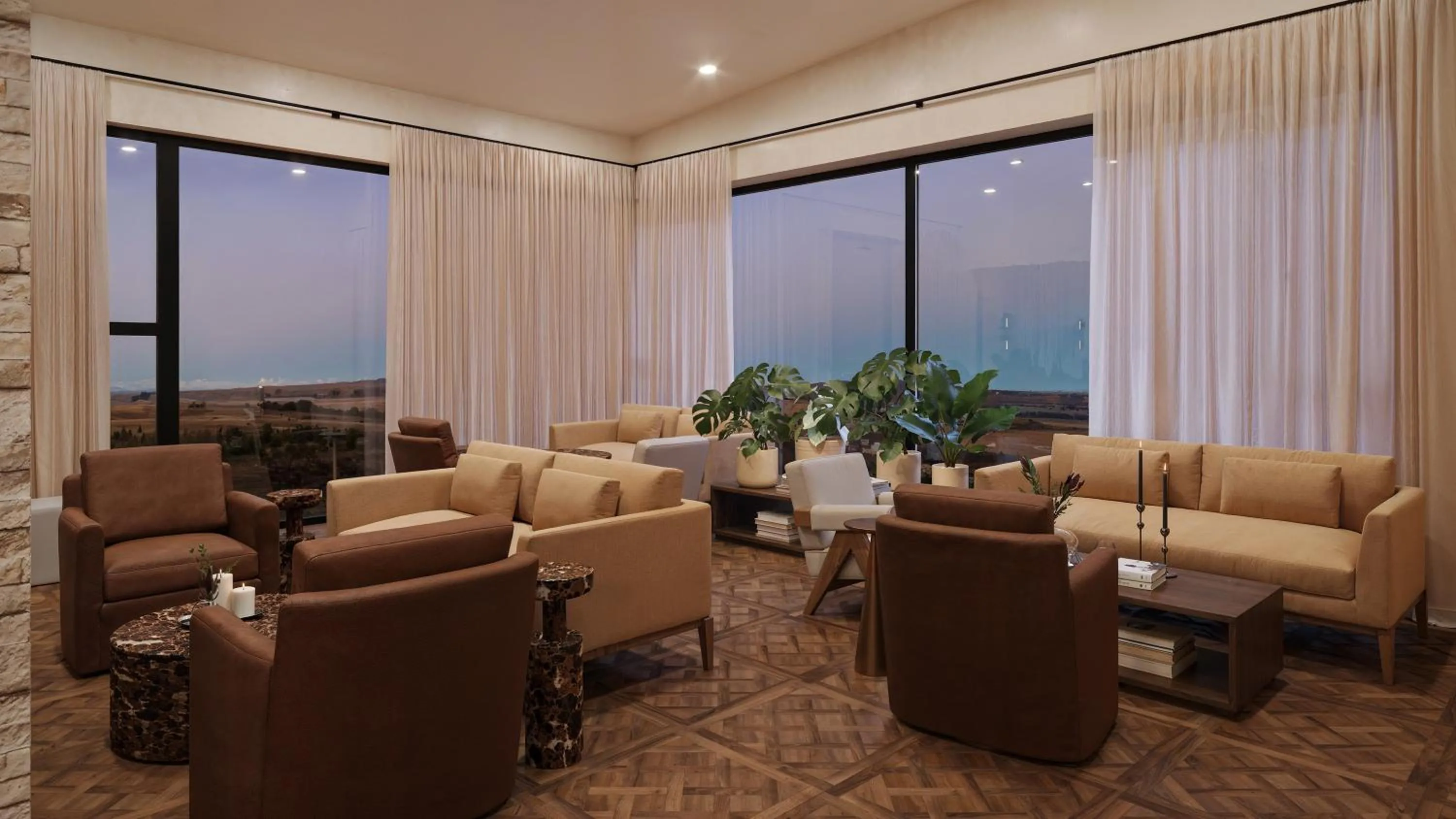Seating area in 360 Hotel Boutique and Spa