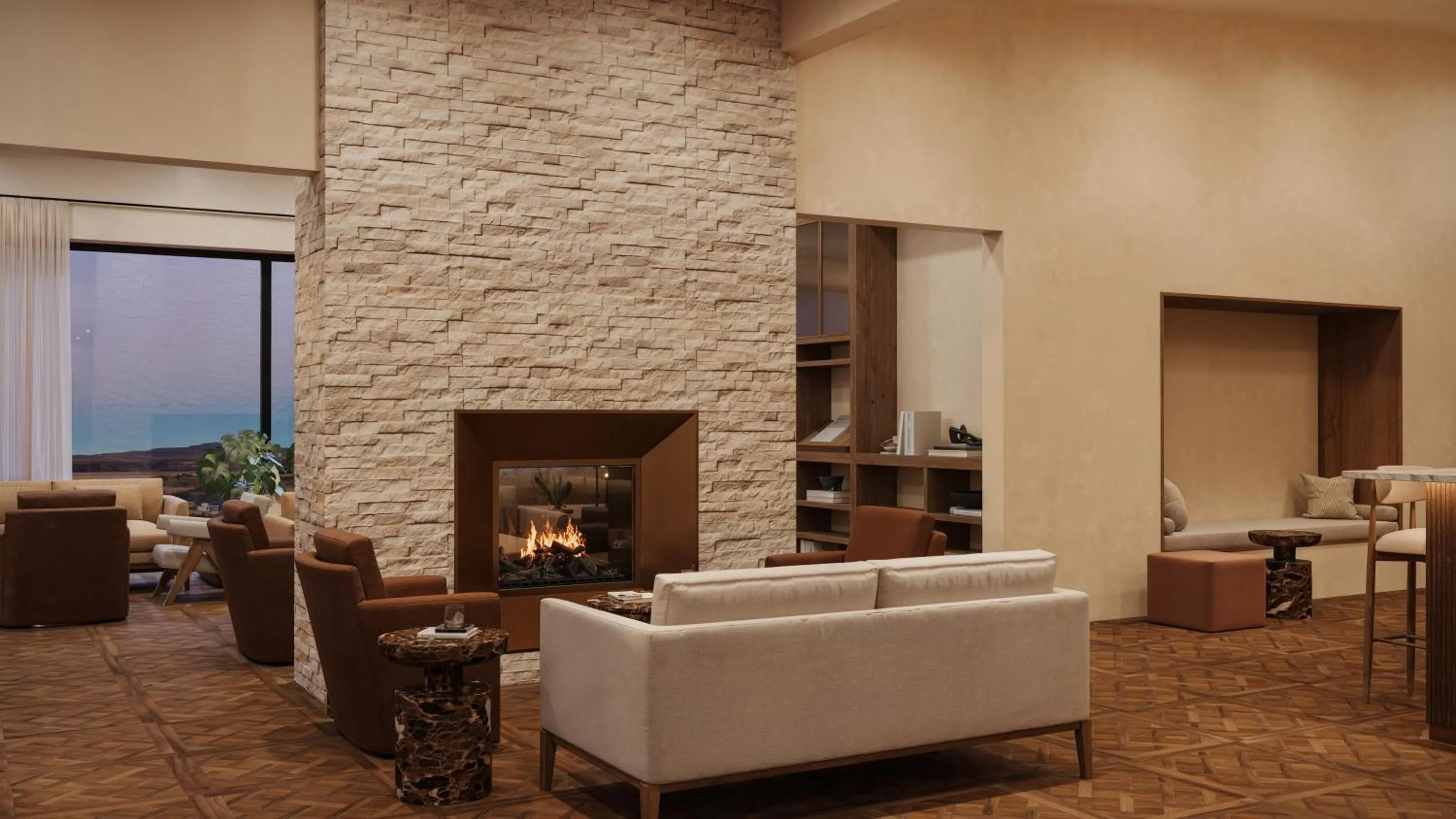 Seating area in 360 Hotel Boutique and Spa