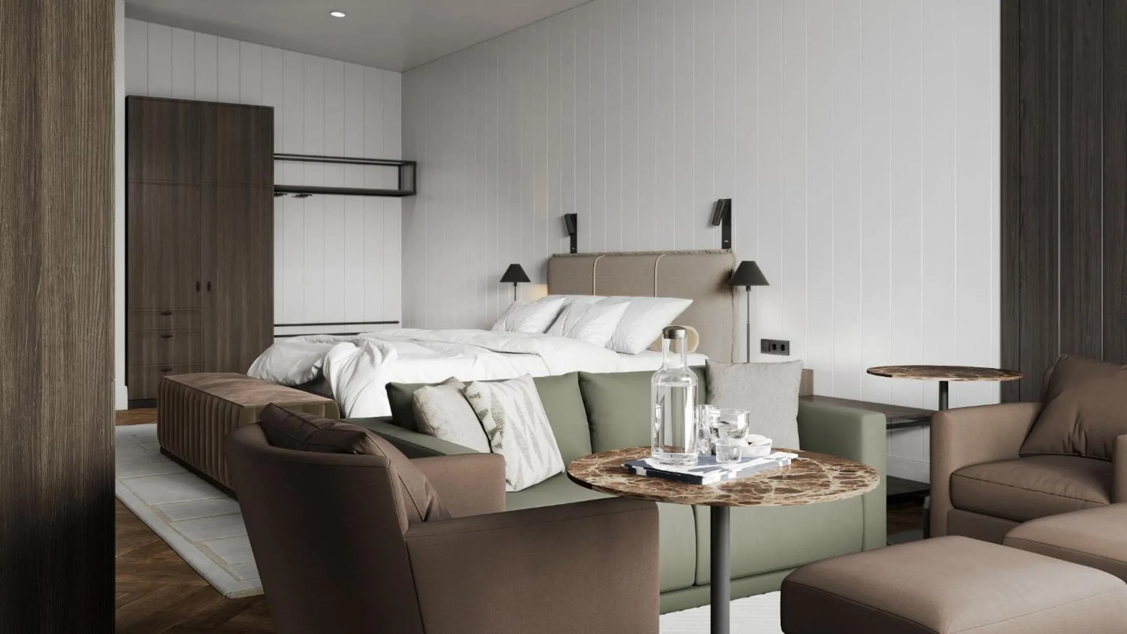 Bed in 360 Hotel Boutique and Spa
