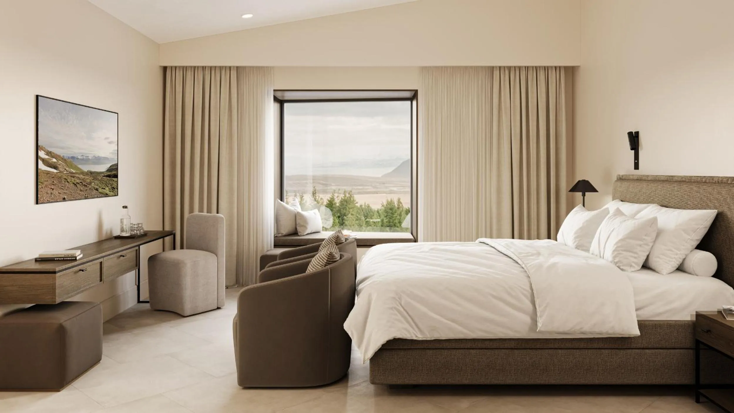 Bed in 360 Hotel Boutique and Spa