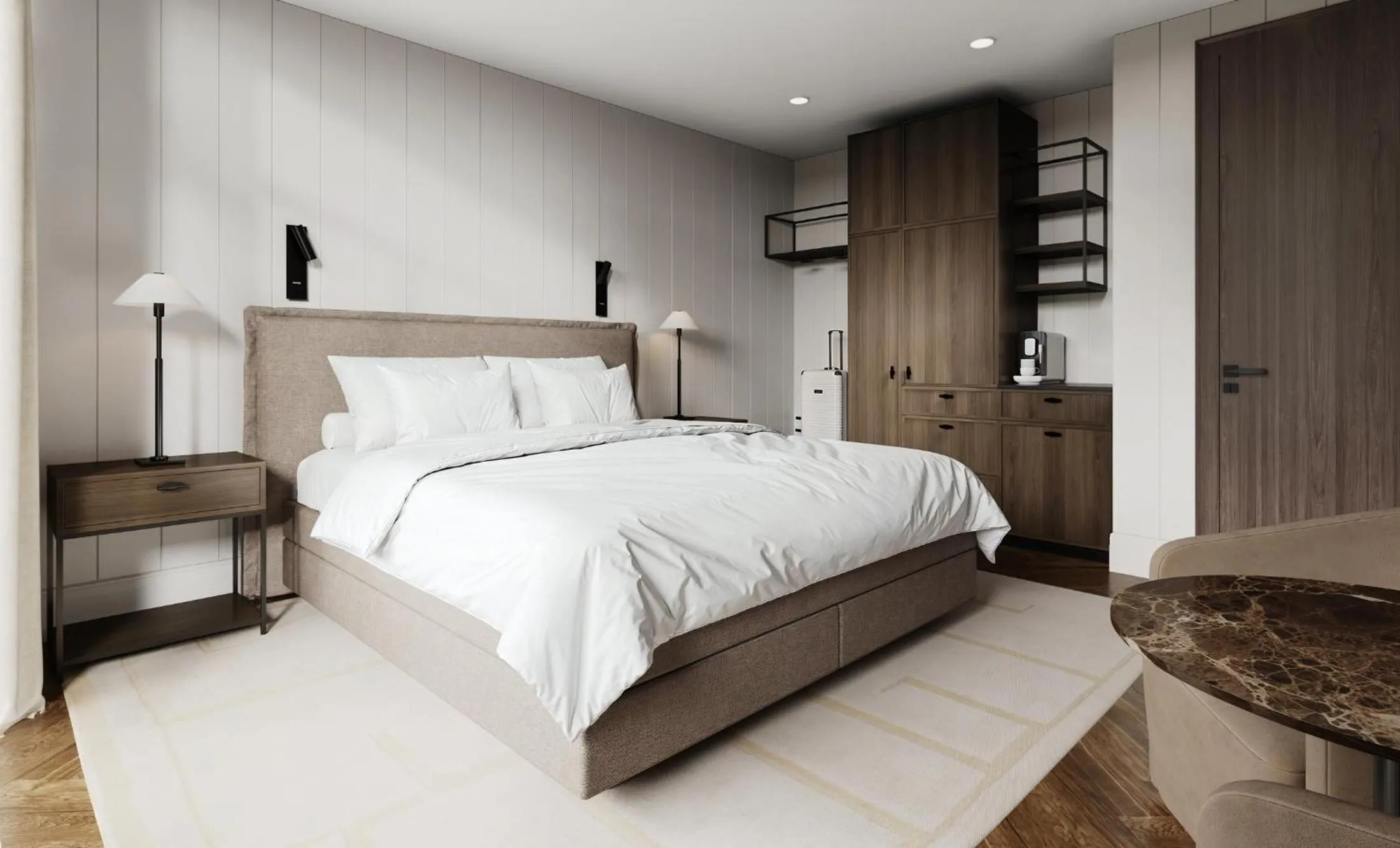 Bed in 360 Hotel Boutique and Spa