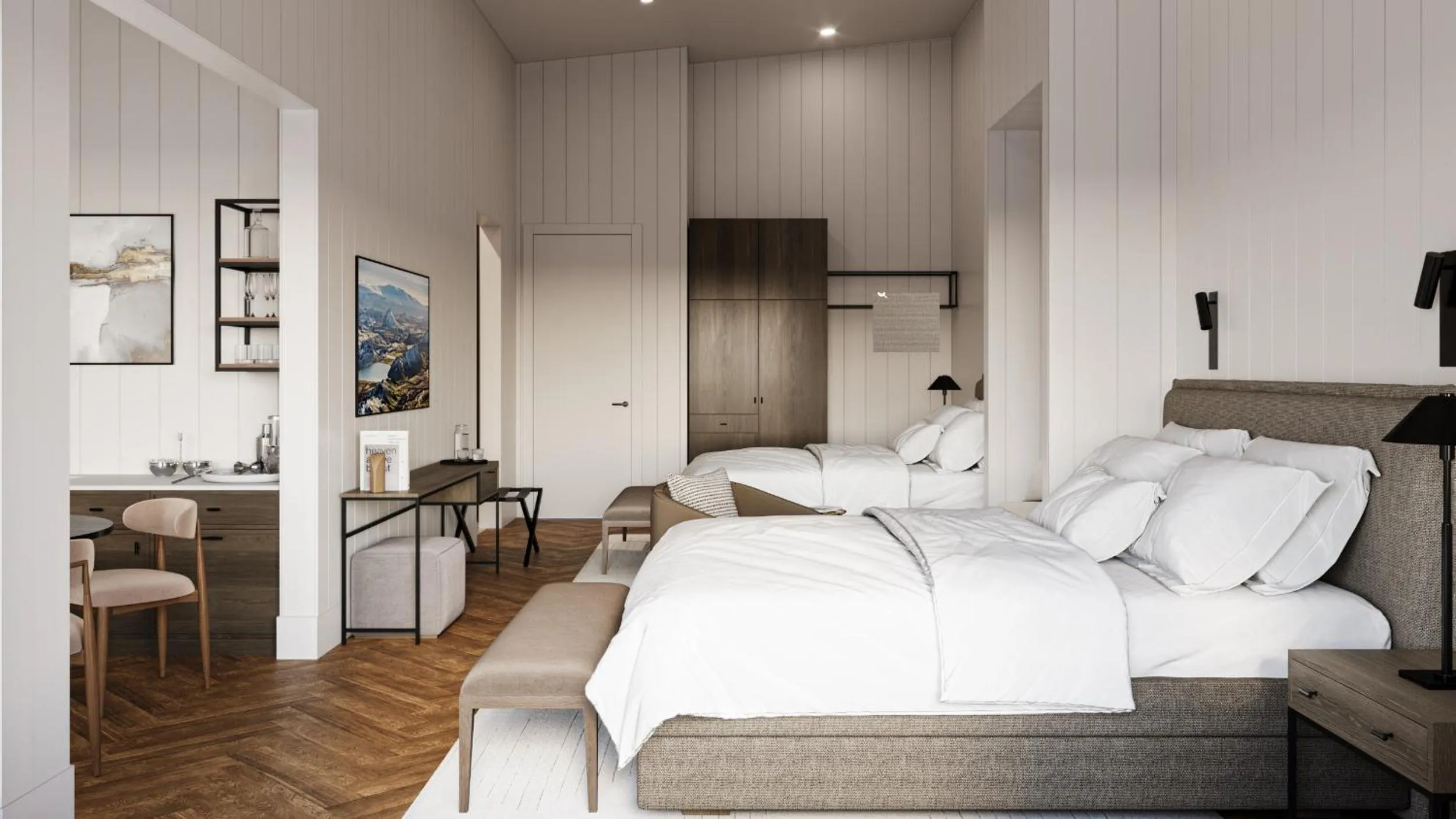 Bed in 360 Hotel Boutique and Spa