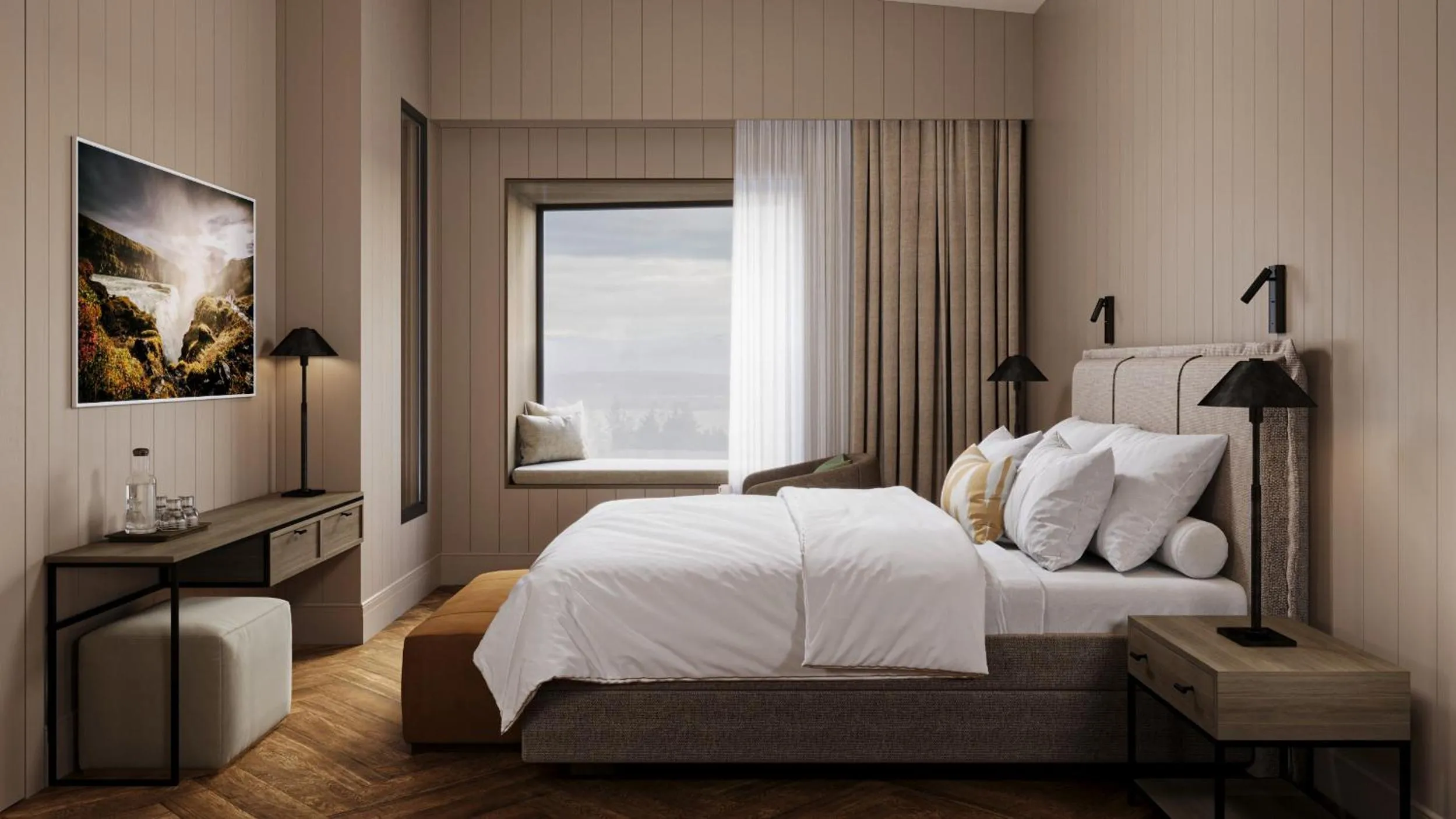Bed in 360 Hotel Boutique and Spa