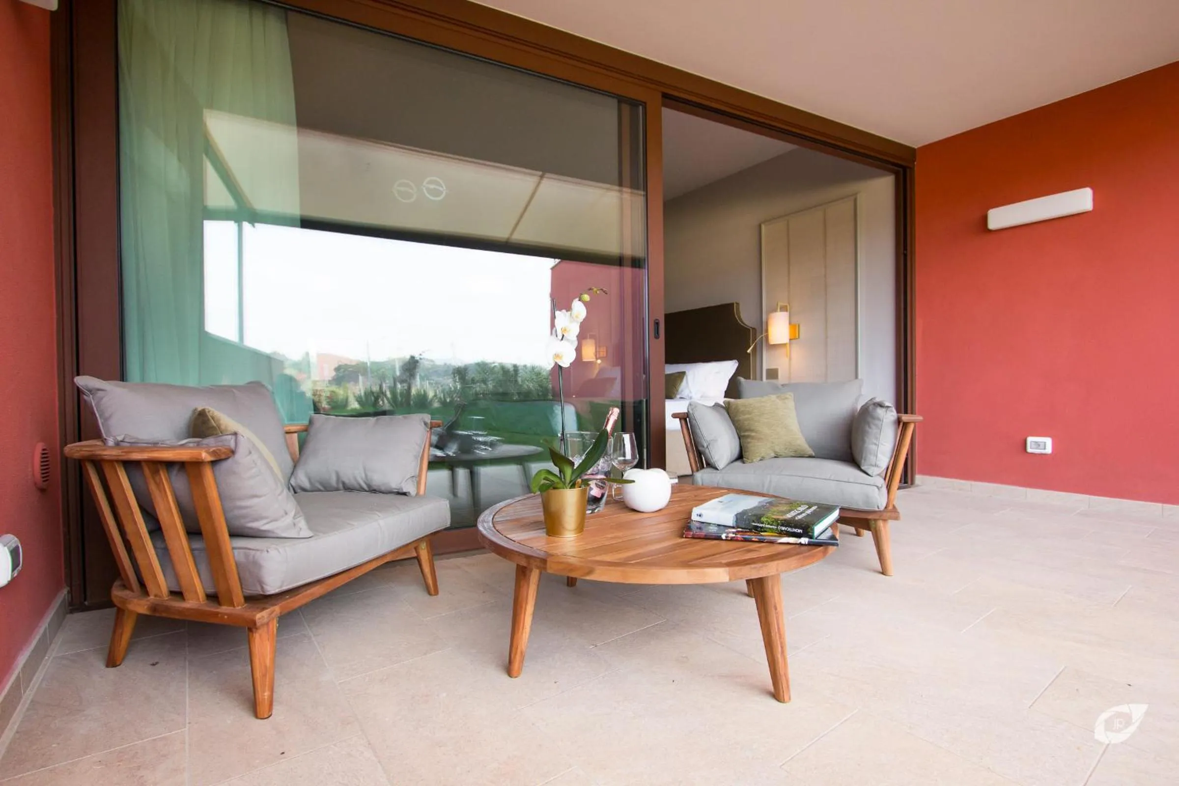 Balcony/Terrace in Buonamico Wine Resort