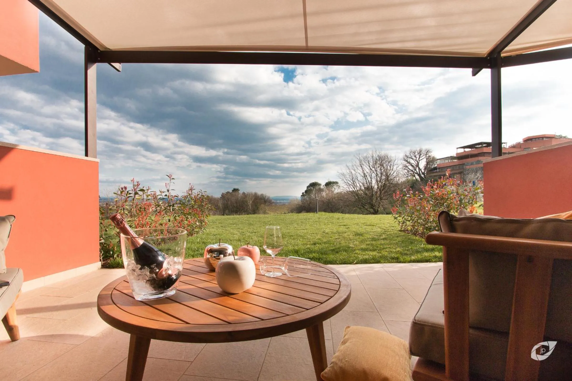 Balcony/Terrace in Buonamico Wine Resort