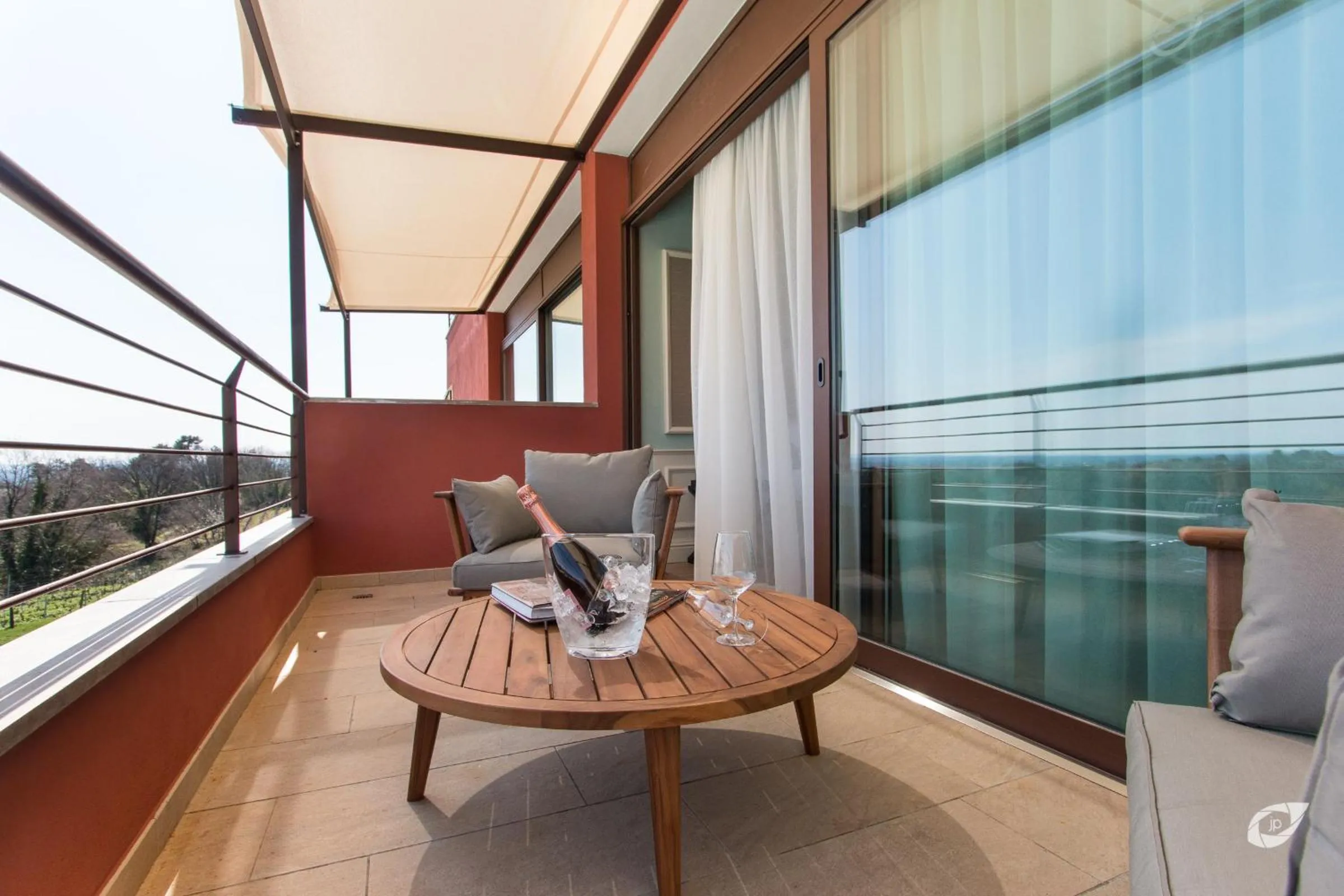 Balcony/Terrace in Buonamico Wine Resort