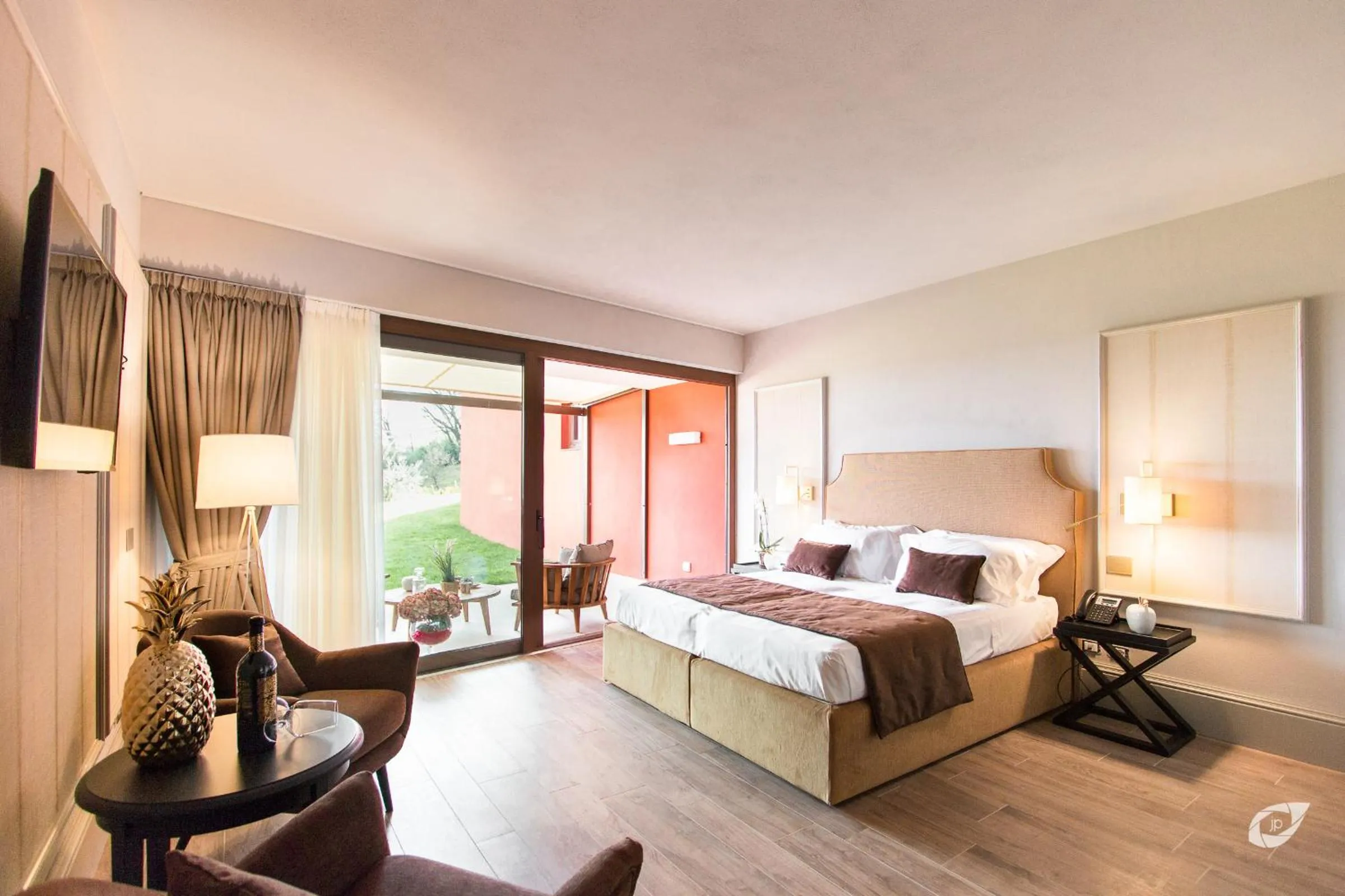 Photo of the whole room, Bed in Buonamico Wine Resort