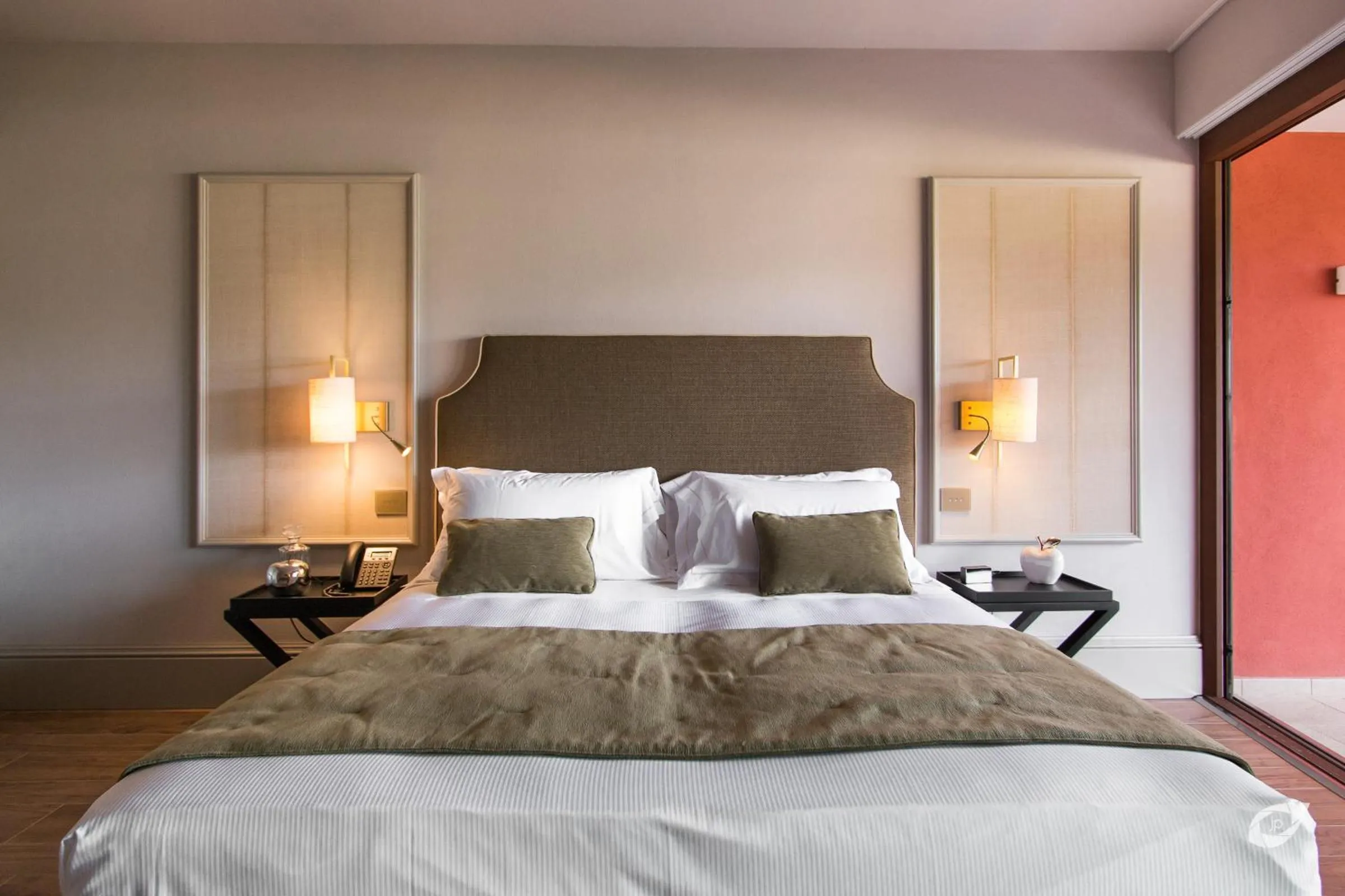 Bed in Buonamico Wine Resort