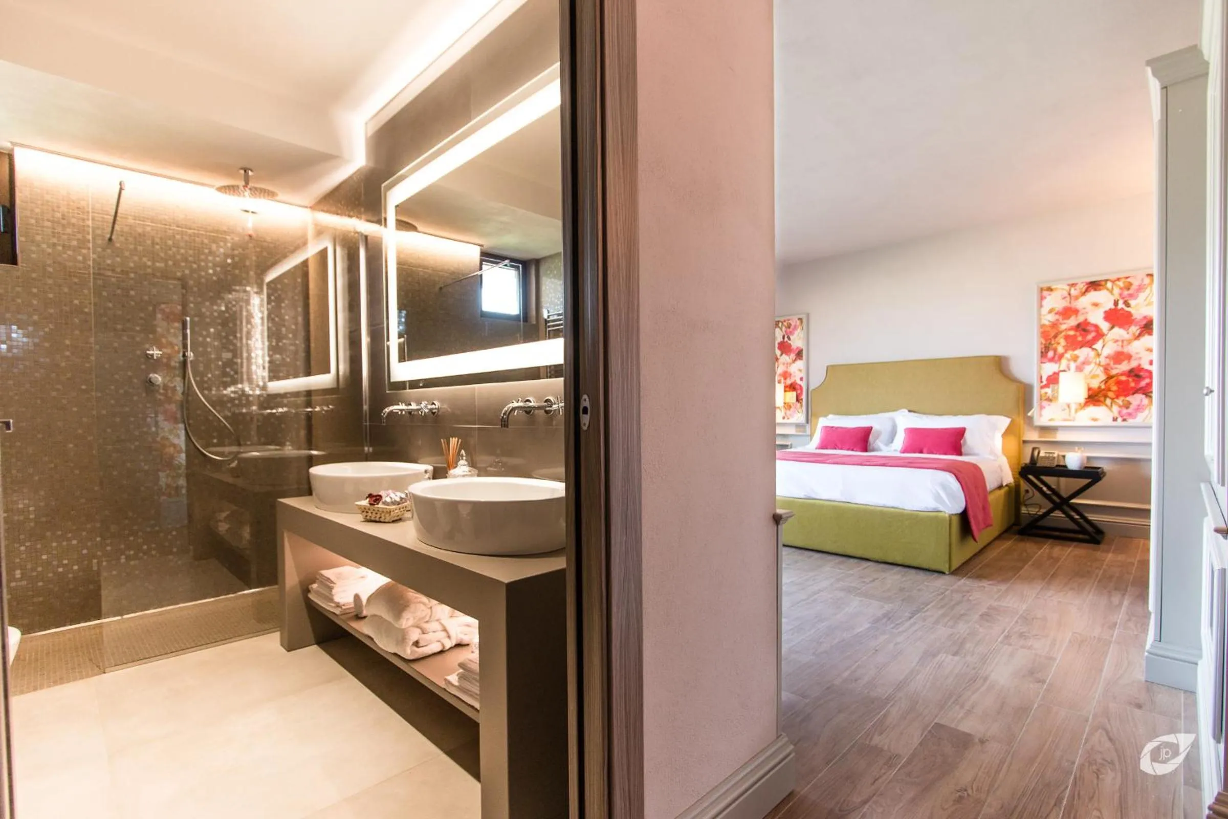 Photo of the whole room, Bed in Buonamico Wine Resort