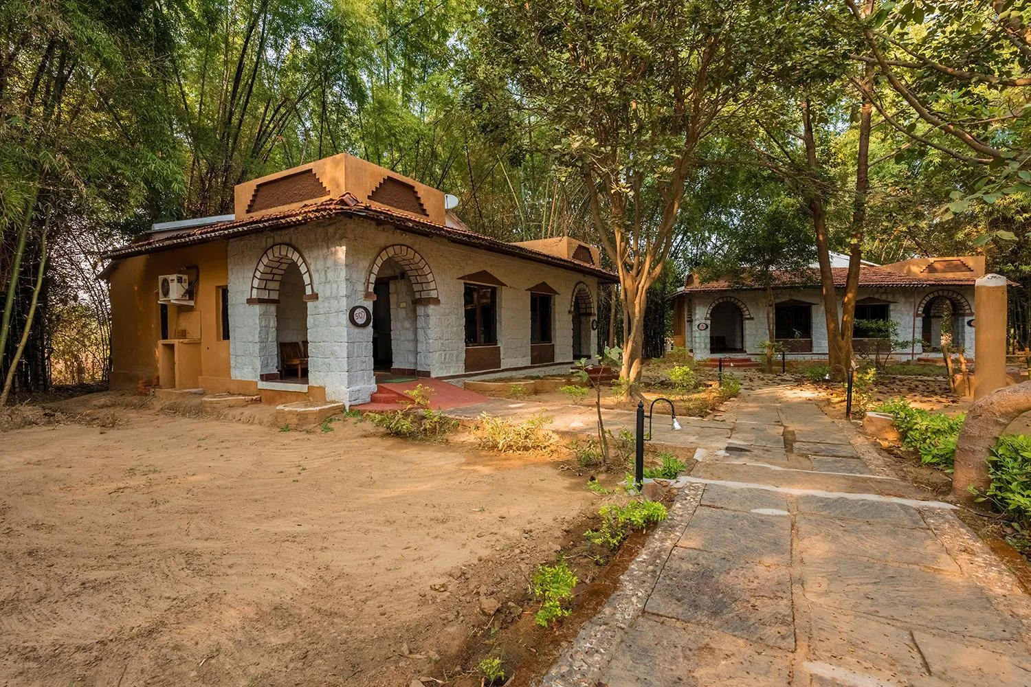 Property building in Jungle King Resort