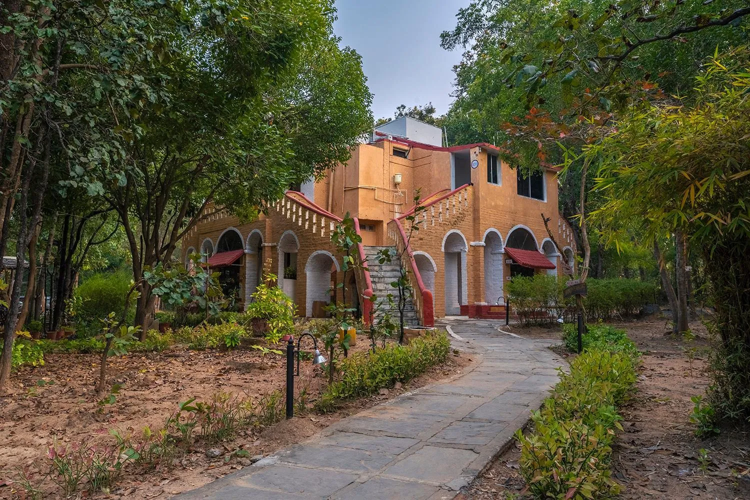 Property building in Jungle King Resort
