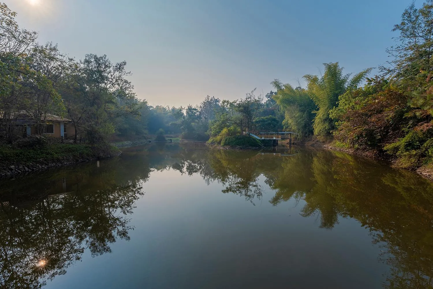 River view in Jungle King Resort