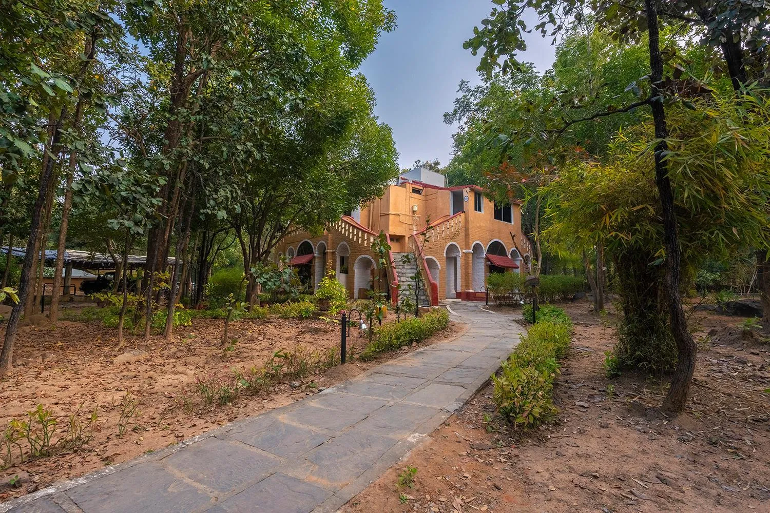 Property building in Jungle King Resort