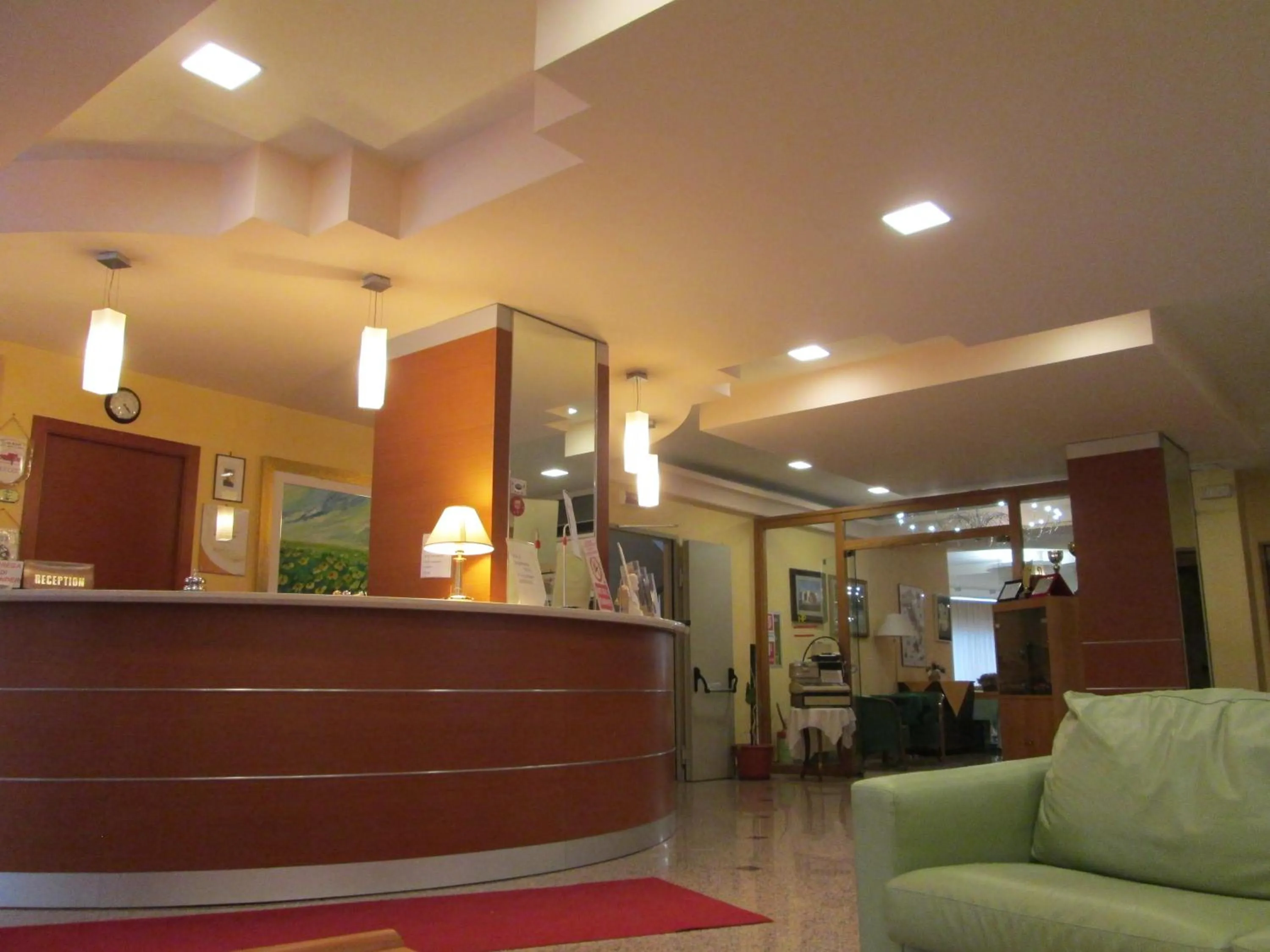 Lobby or reception in Hotel Due Pini