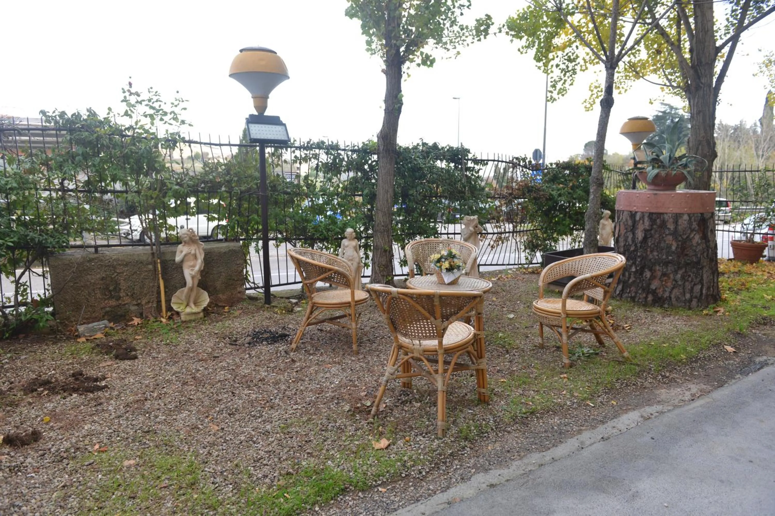 Patio in Hotel Due Pini