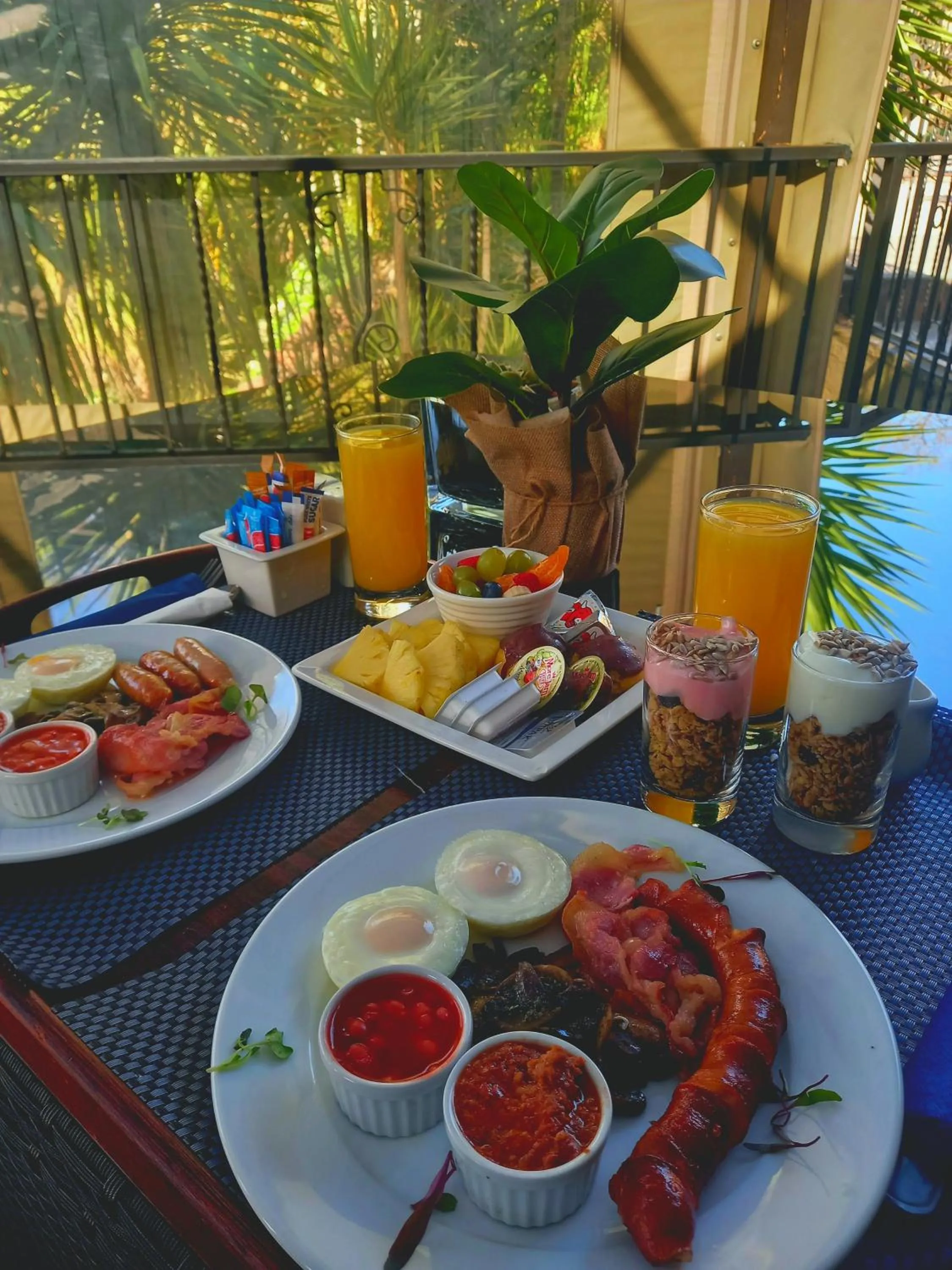Breakfast in Waterfalls Boutique Hotel