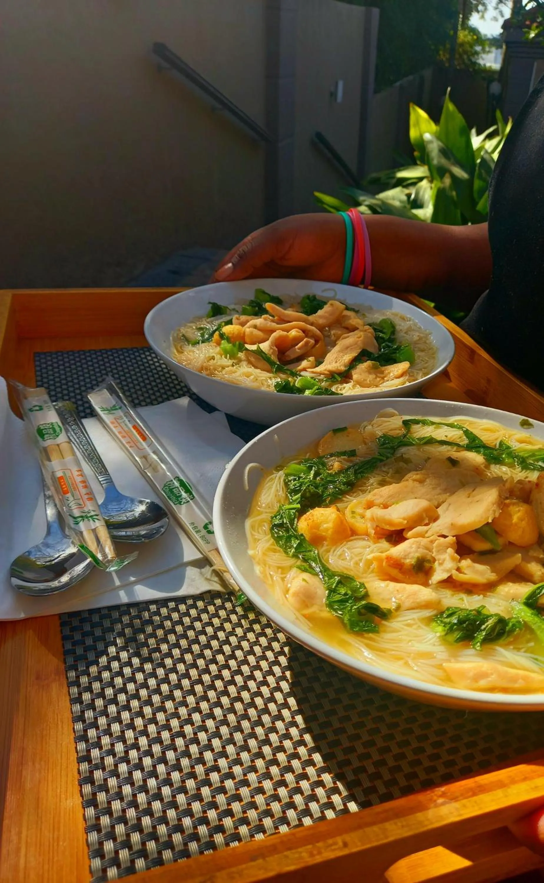 Lunch in Waterfalls Boutique Hotel