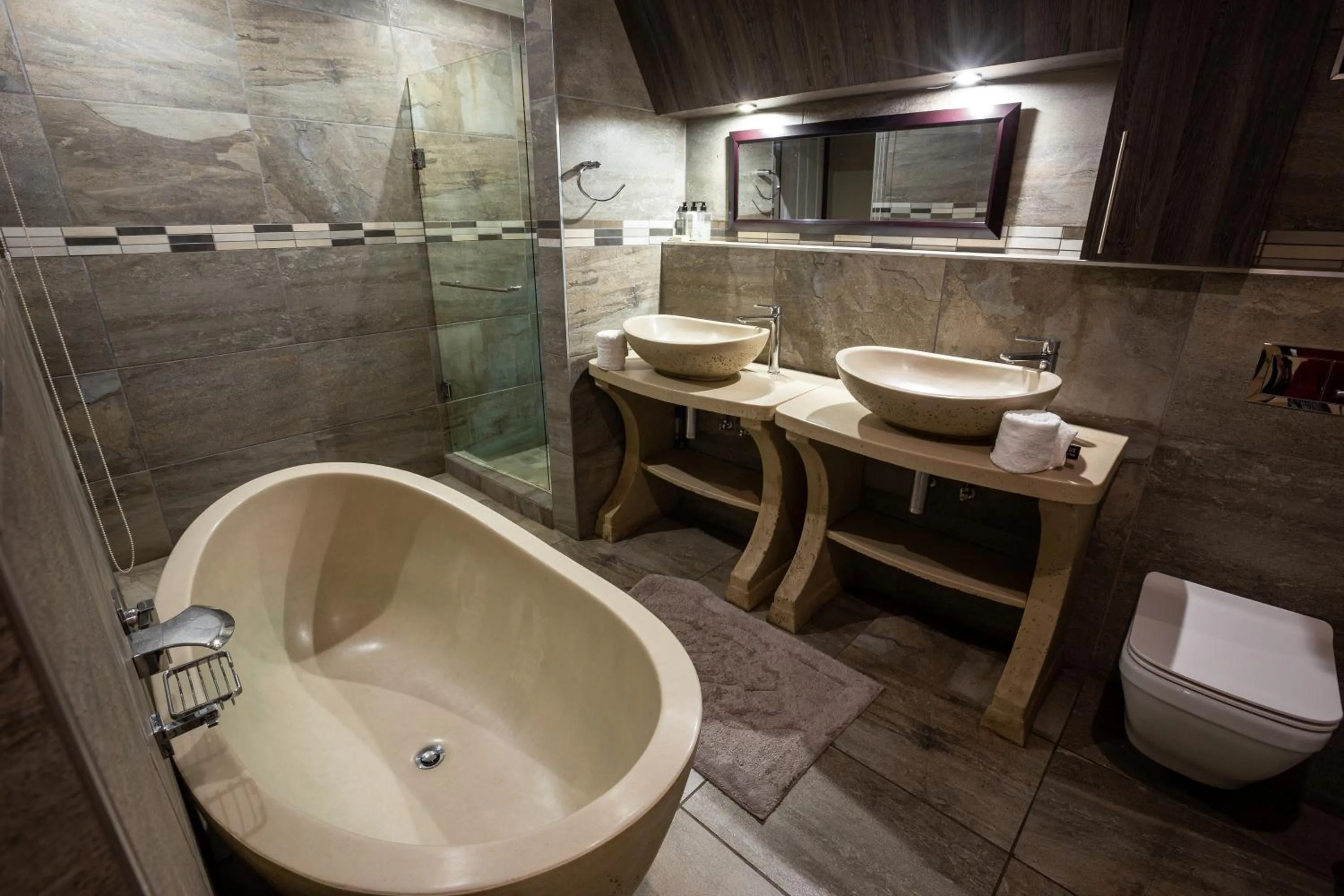 Bathroom in Waterfalls Boutique Hotel