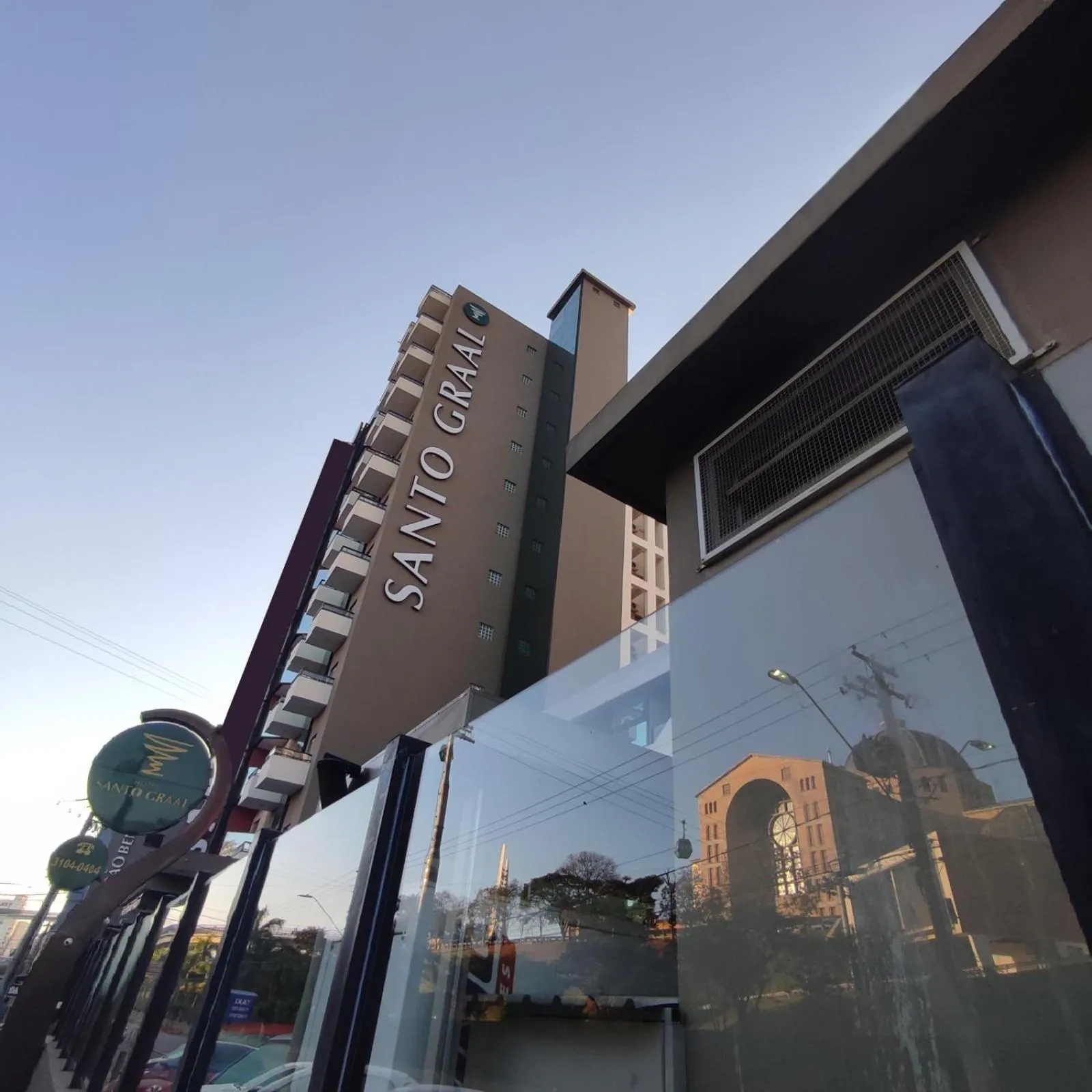 Property building in Hotel Santo Graal