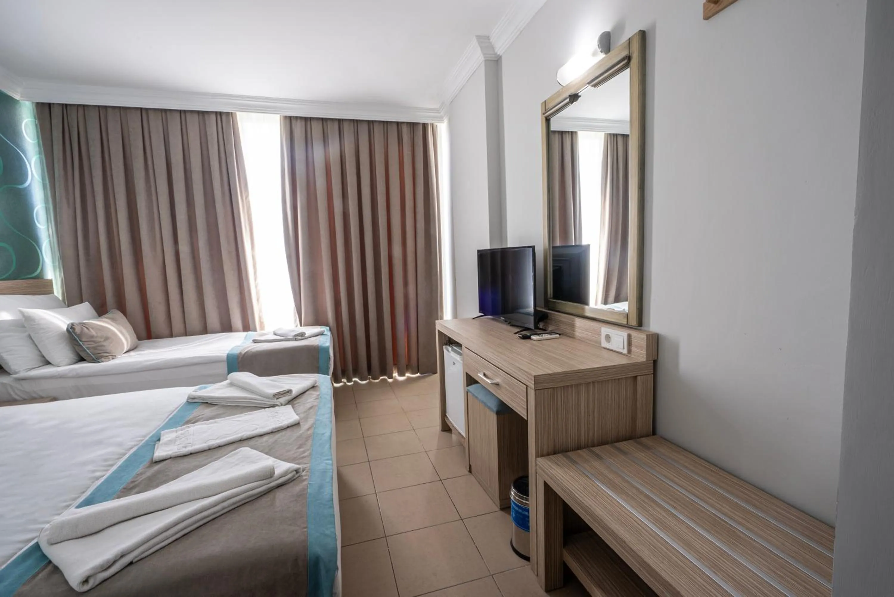 Bed in Side Löwe Hotel