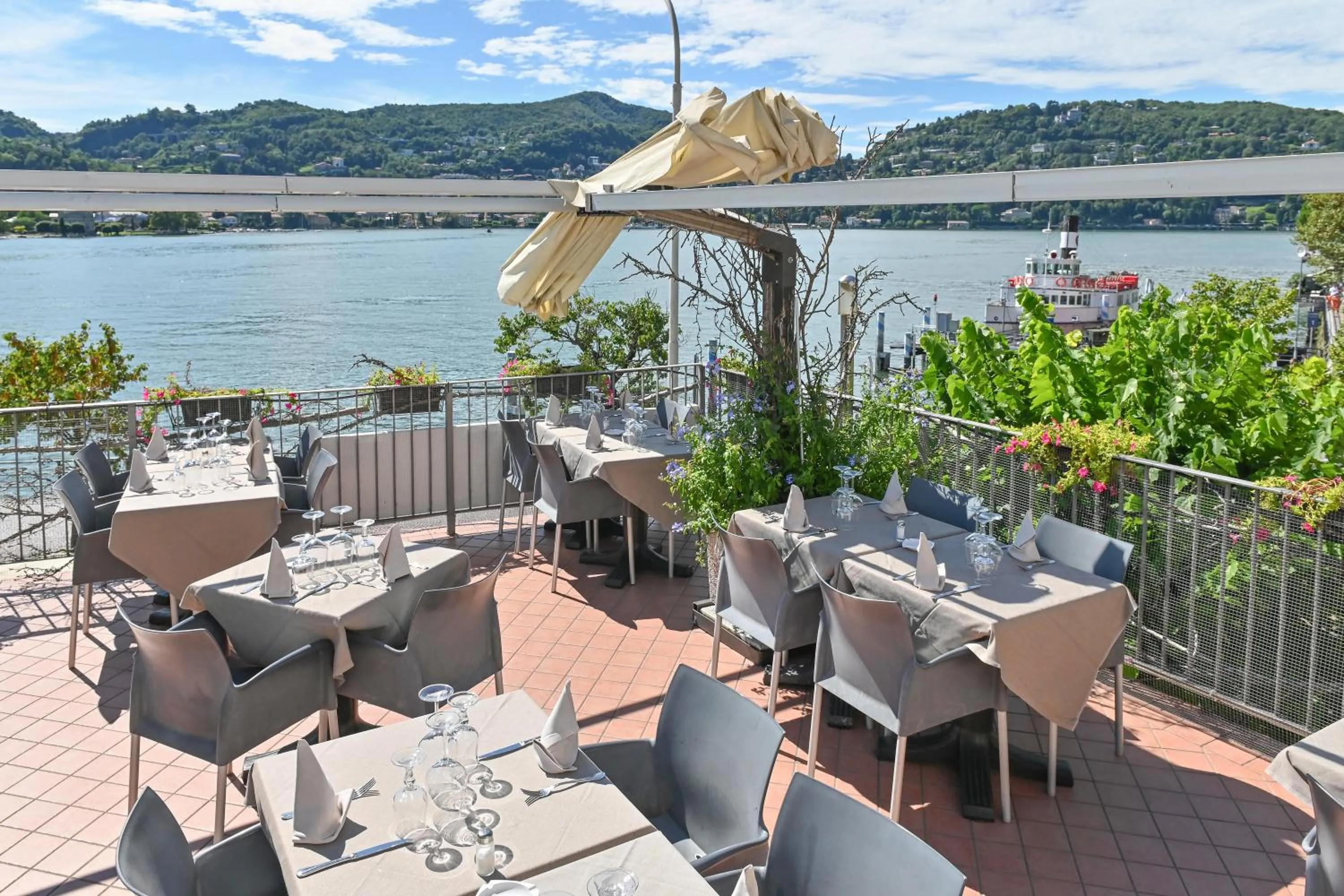 Patio in Hotel Marco's