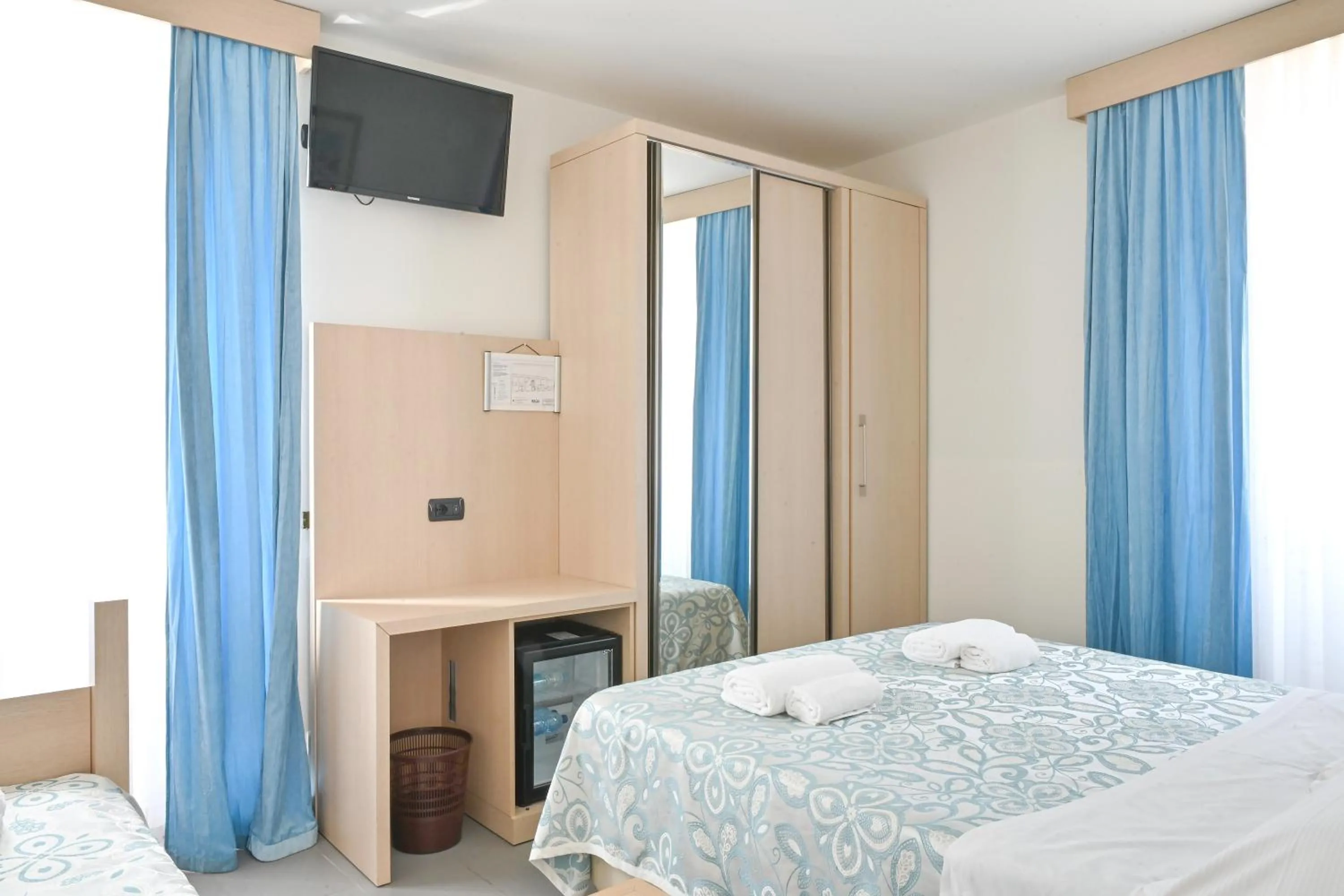 Bed in Hotel Marco's