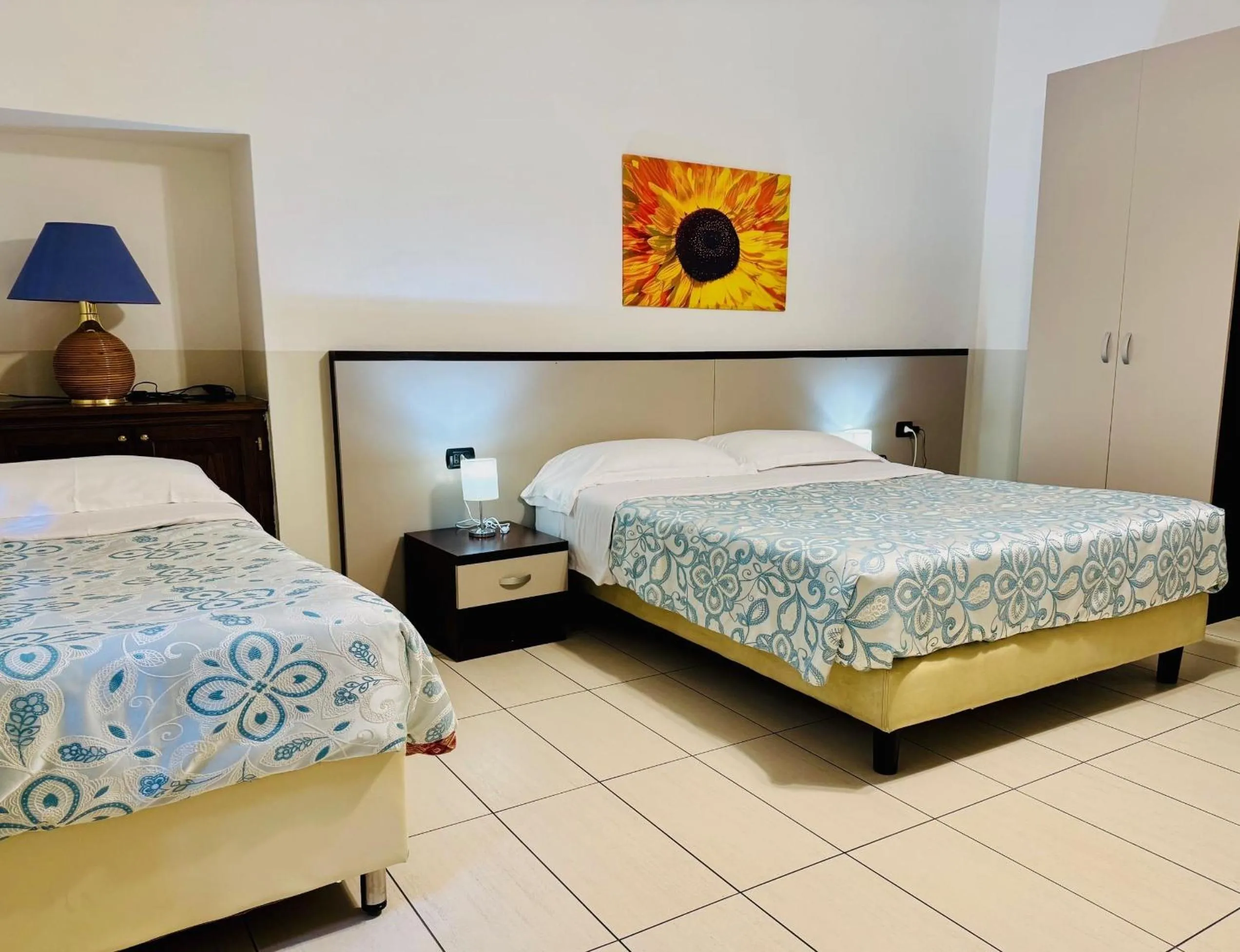 Bed in Hotel Marco's