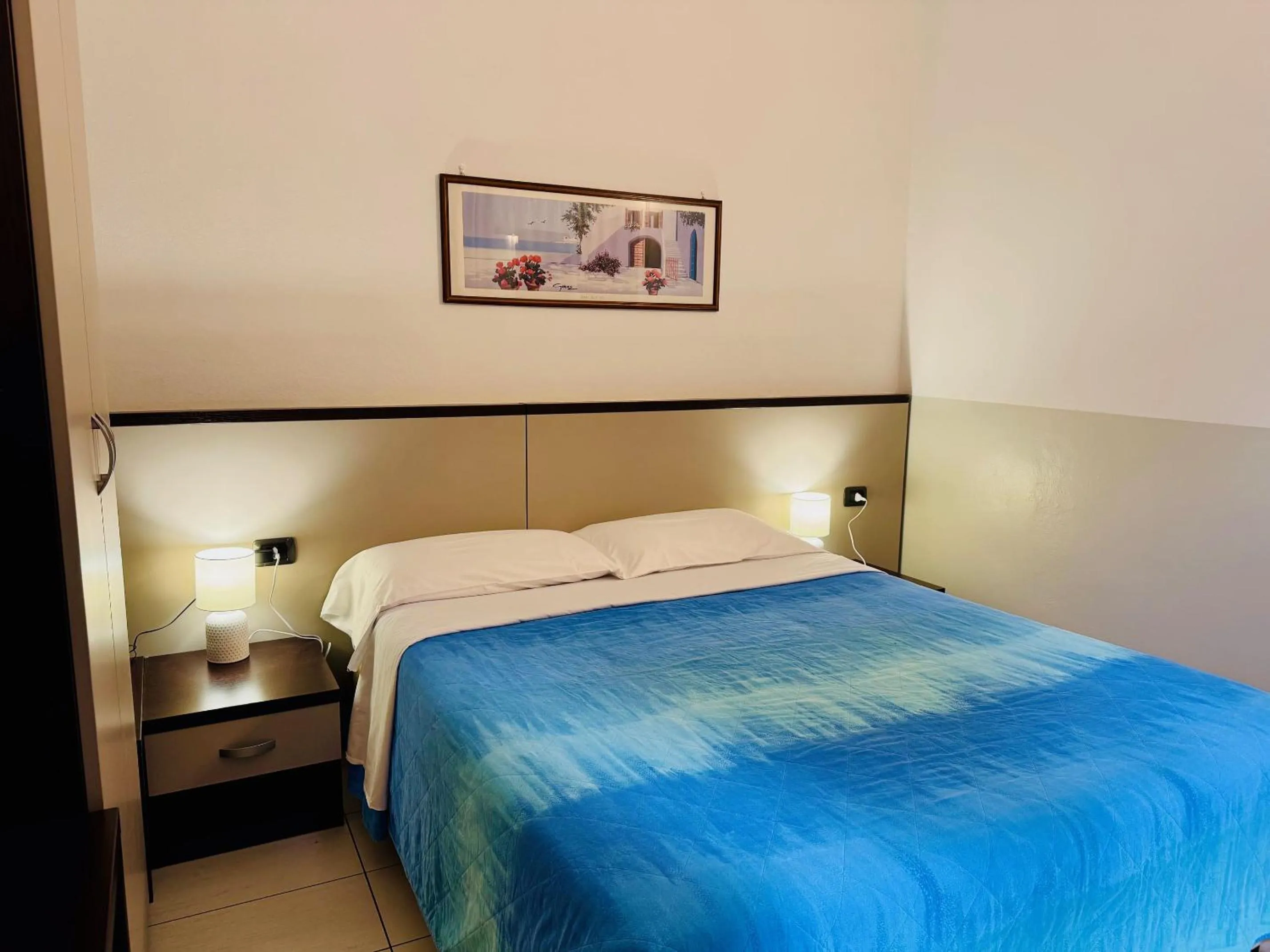 Bed in Hotel Marco's