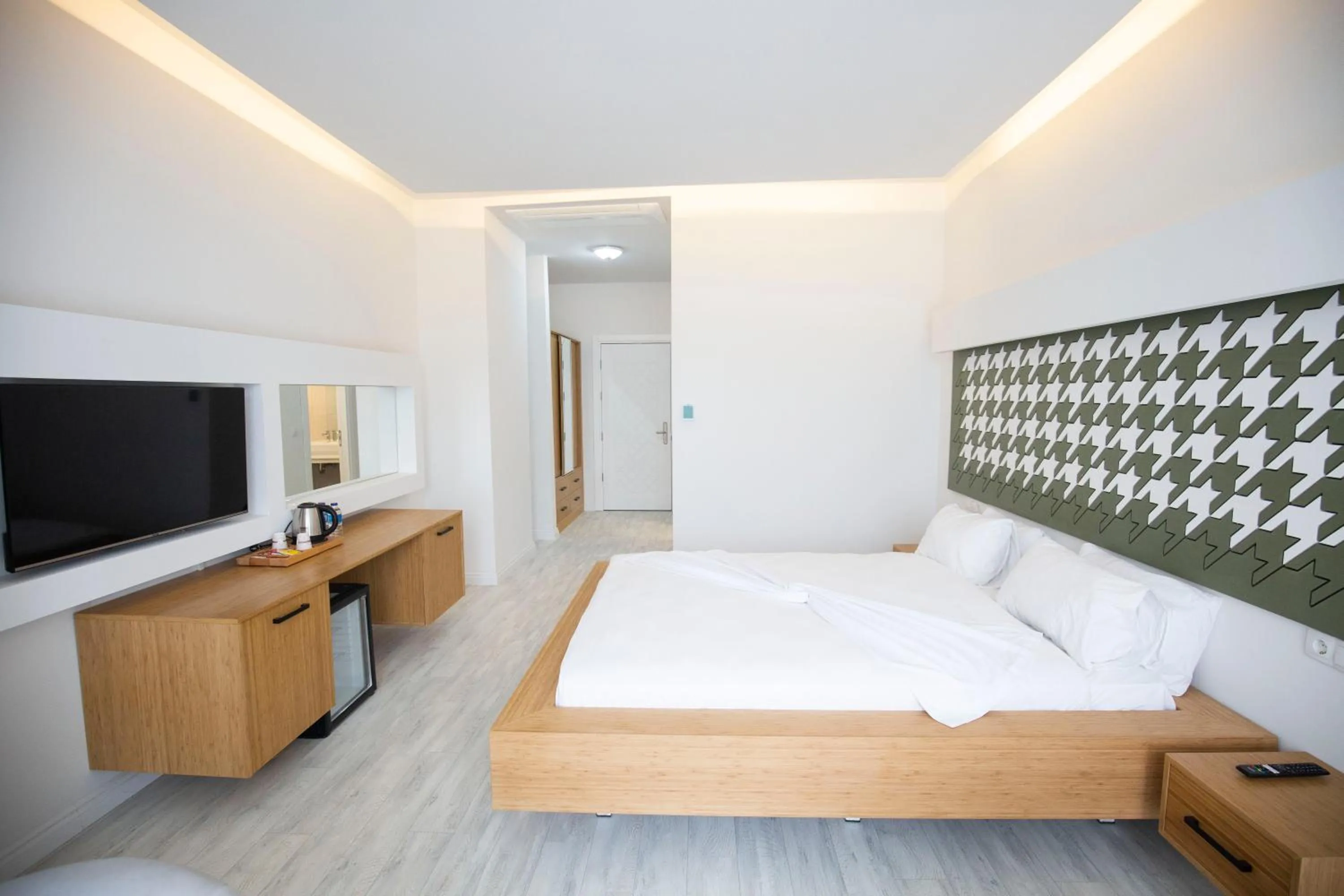 Bed in Ataol Can Termal & Spa