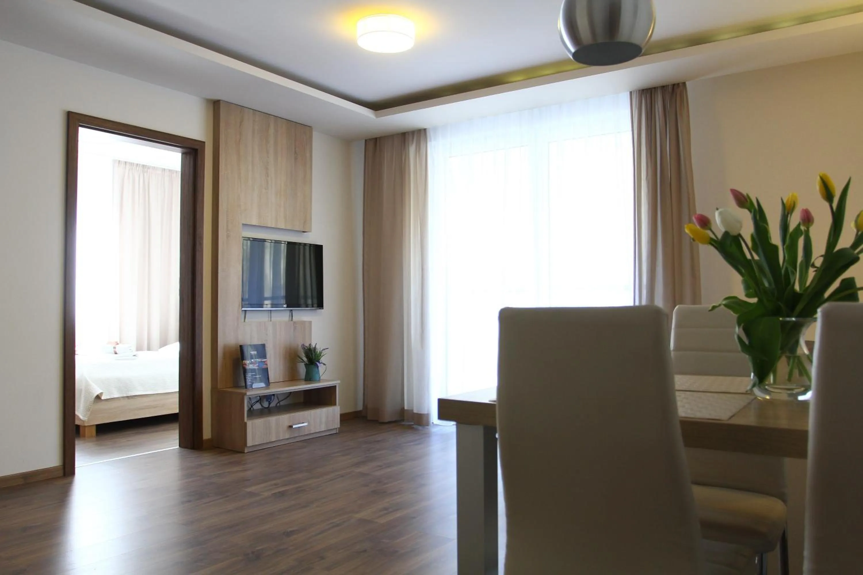 Living room in Apartamenty w Marina Jastrzębia Góra