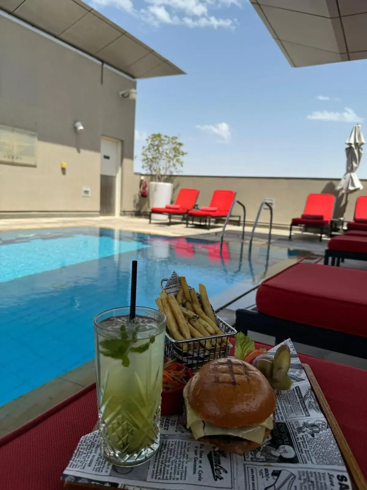 Swimming pool in Centro Al Manhal by Rotana Swimming pool in Centro Al Manhal by Rotana