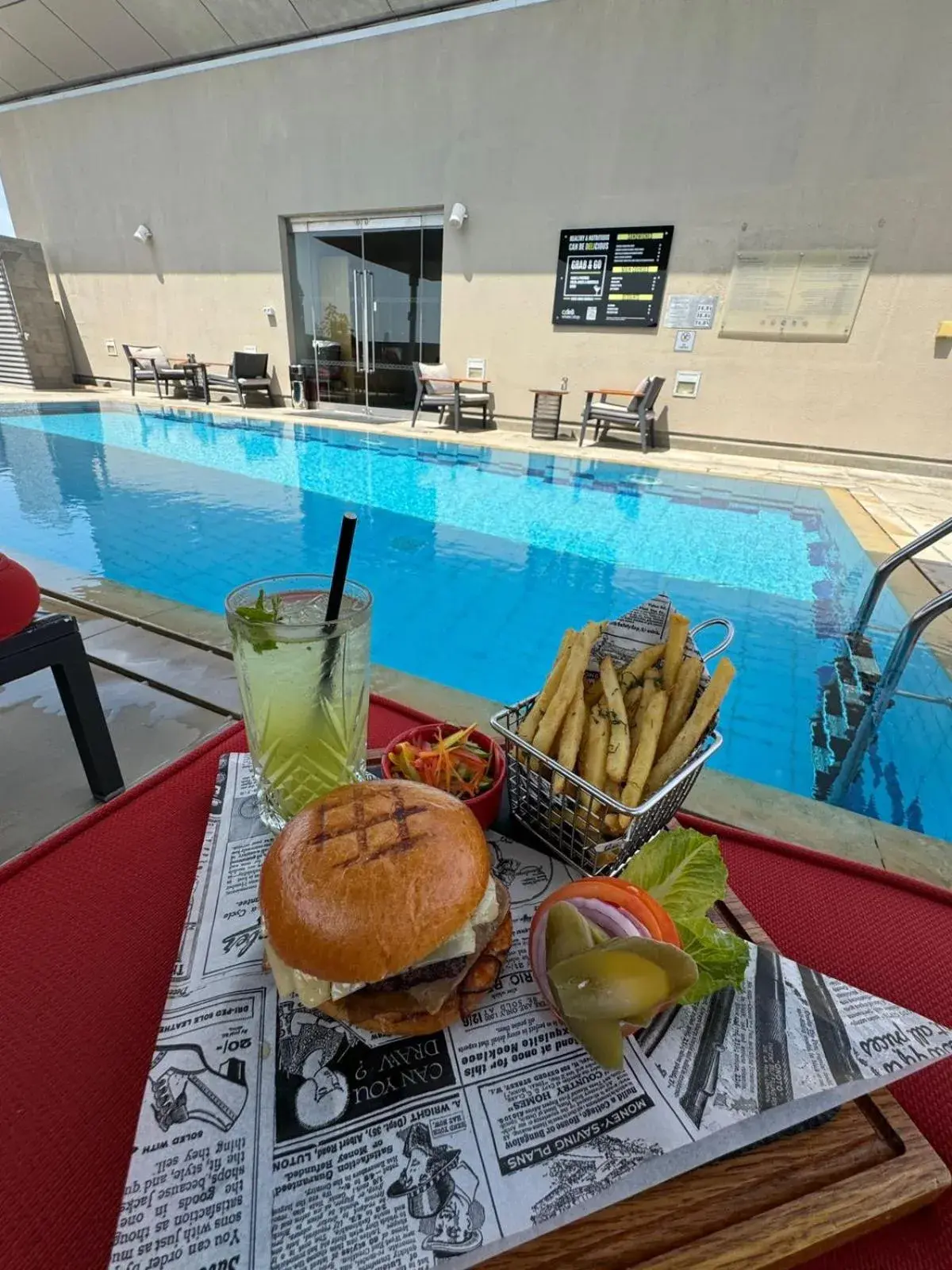 Swimming pool in Centro Al Manhal by Rotana Swimming pool in Centro Al Manhal by Rotana