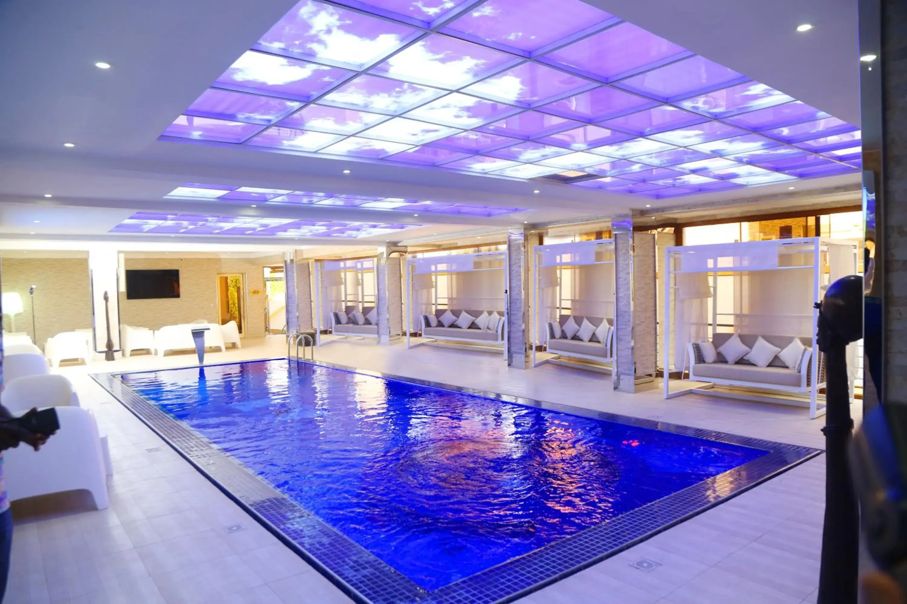 Swimming pool in The Wells Carlton Swimming pool in The Wells Carlton