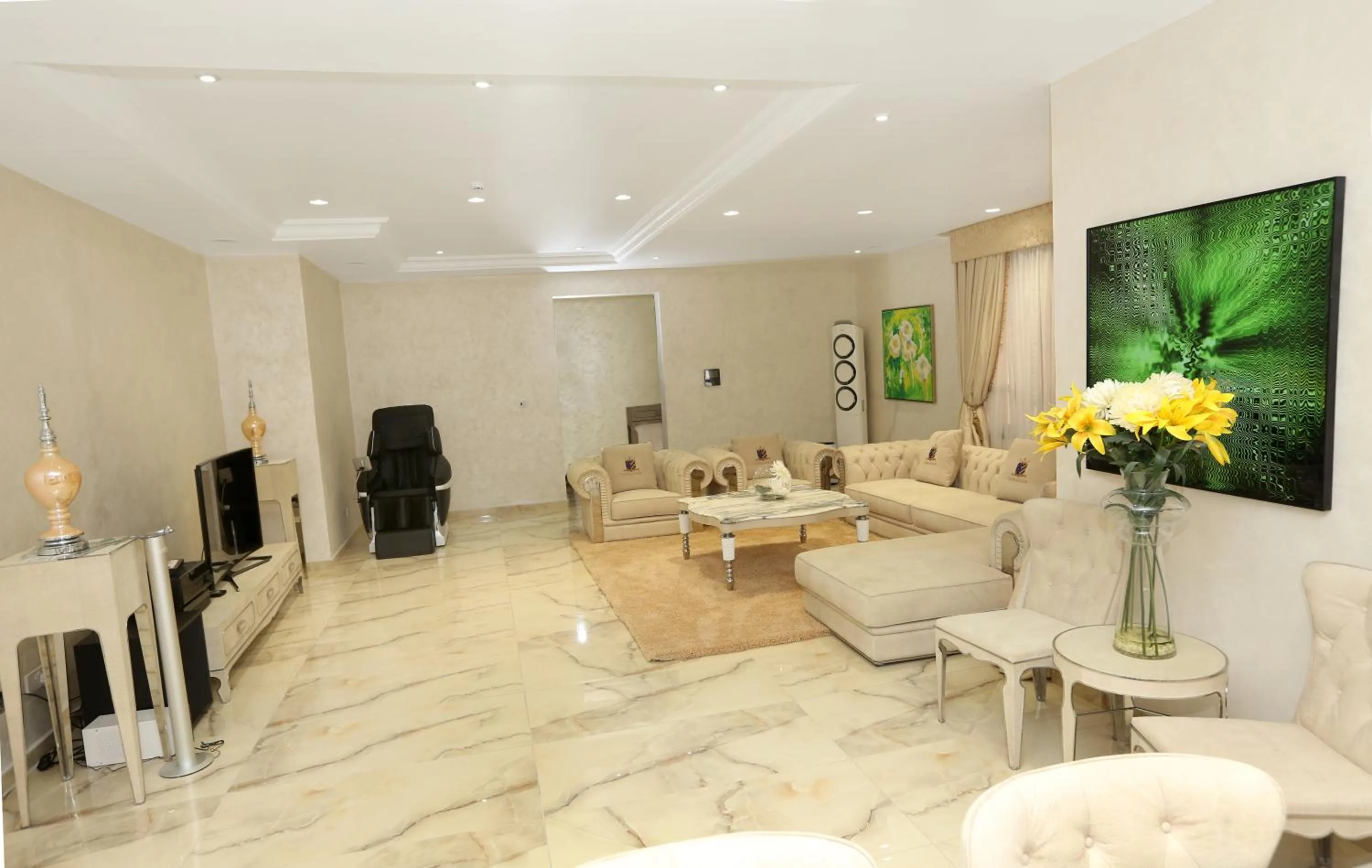 Living room in The Wells Carlton