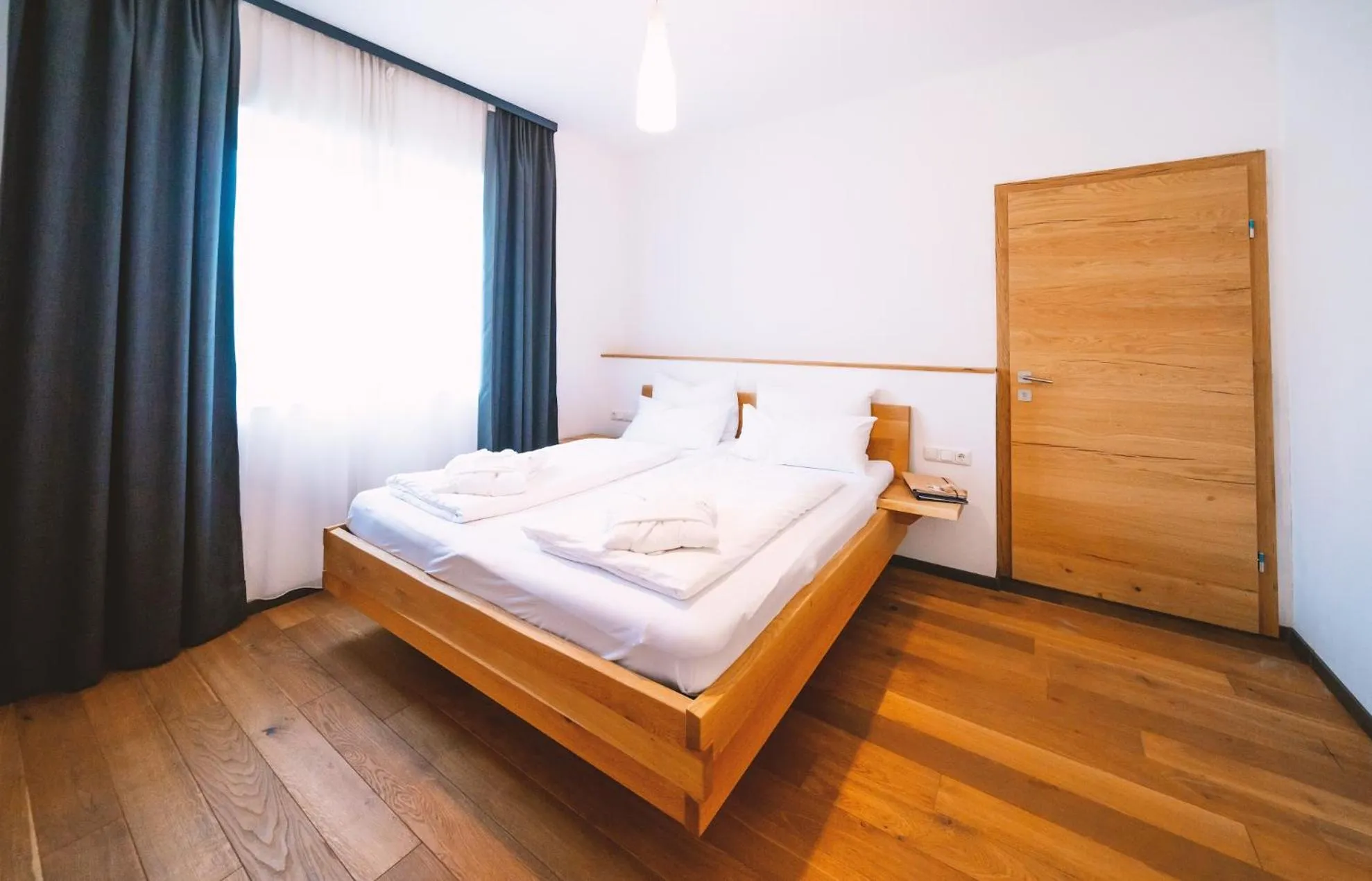 Bed in Aktivhotel Wildschütz