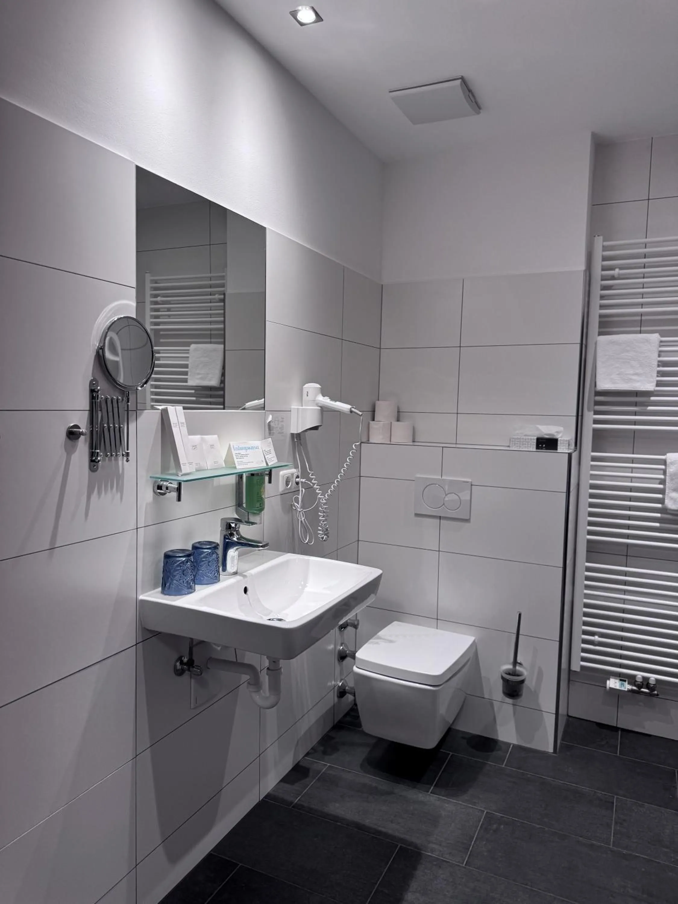 Toilet in Aktivhotel Wildschütz