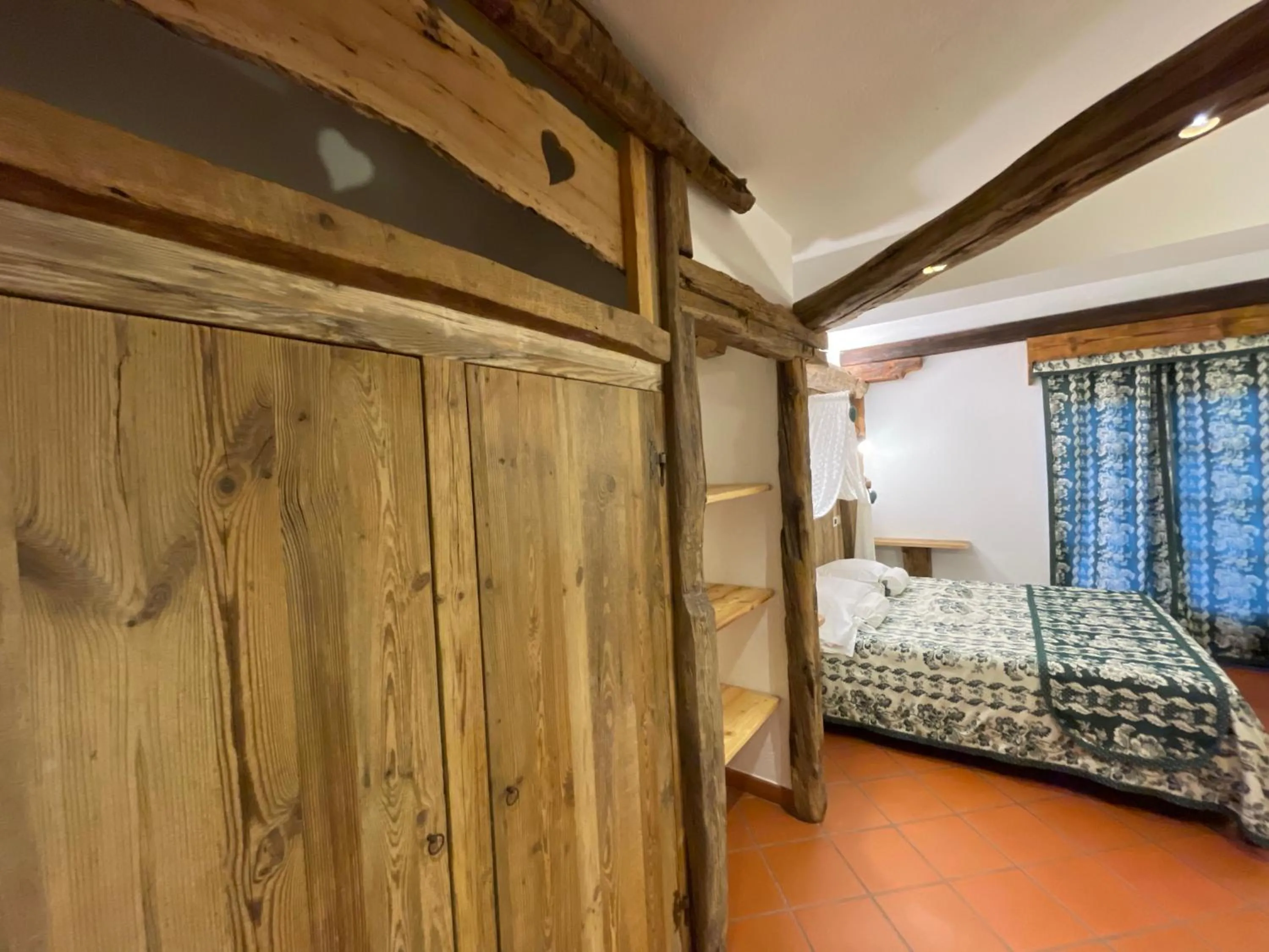 Bed in Hotel Milleluci