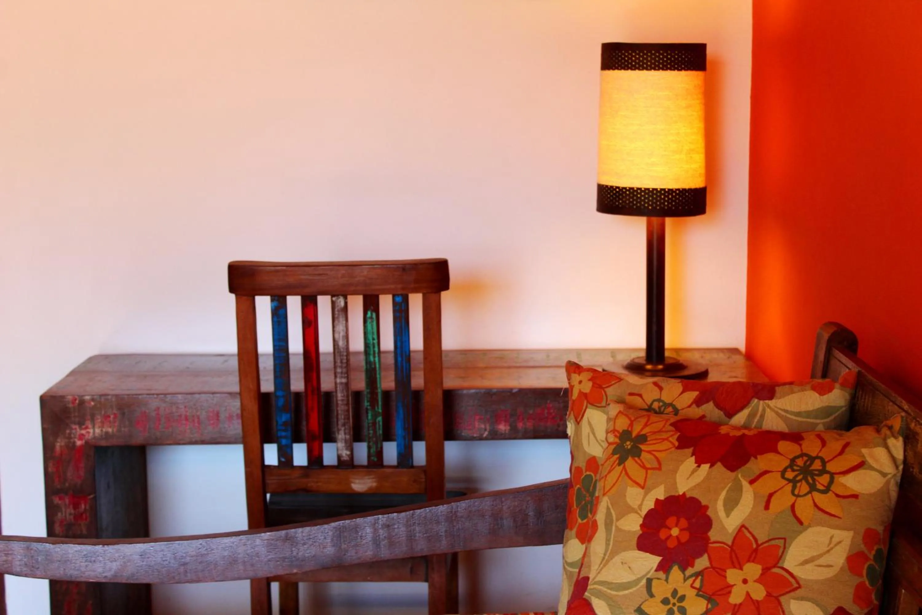 Seating area in Recanto das Andorinhas Studios