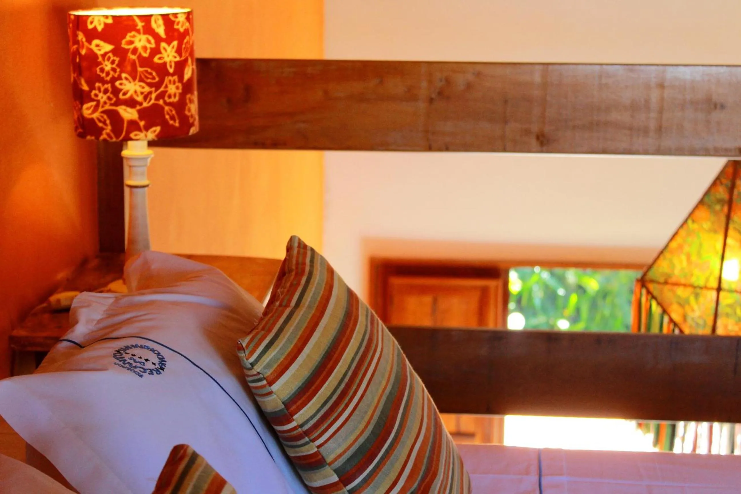 Bed in Recanto das Andorinhas Studios