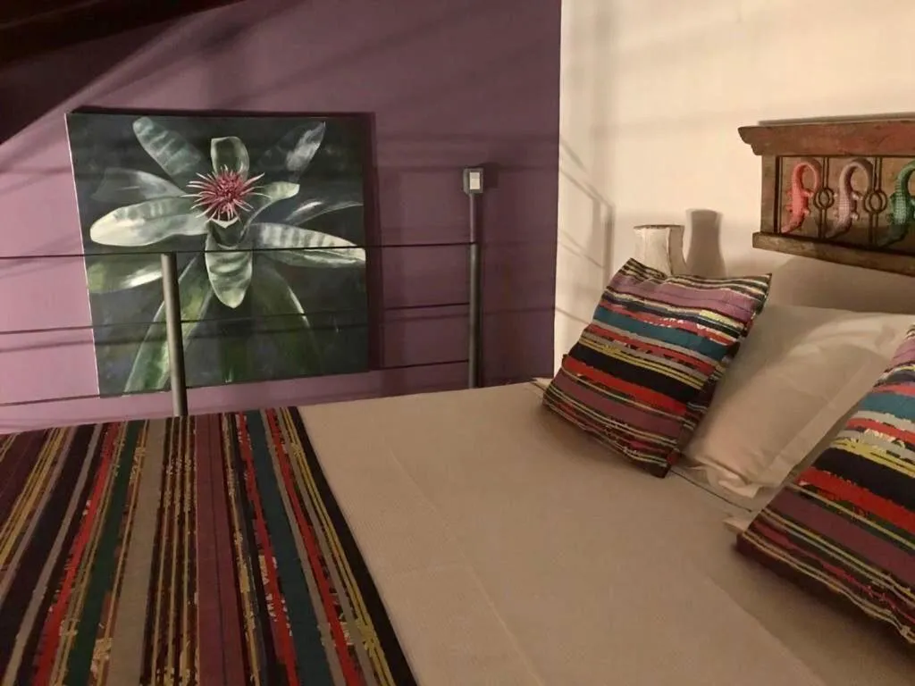 Bed in Recanto das Andorinhas Studios