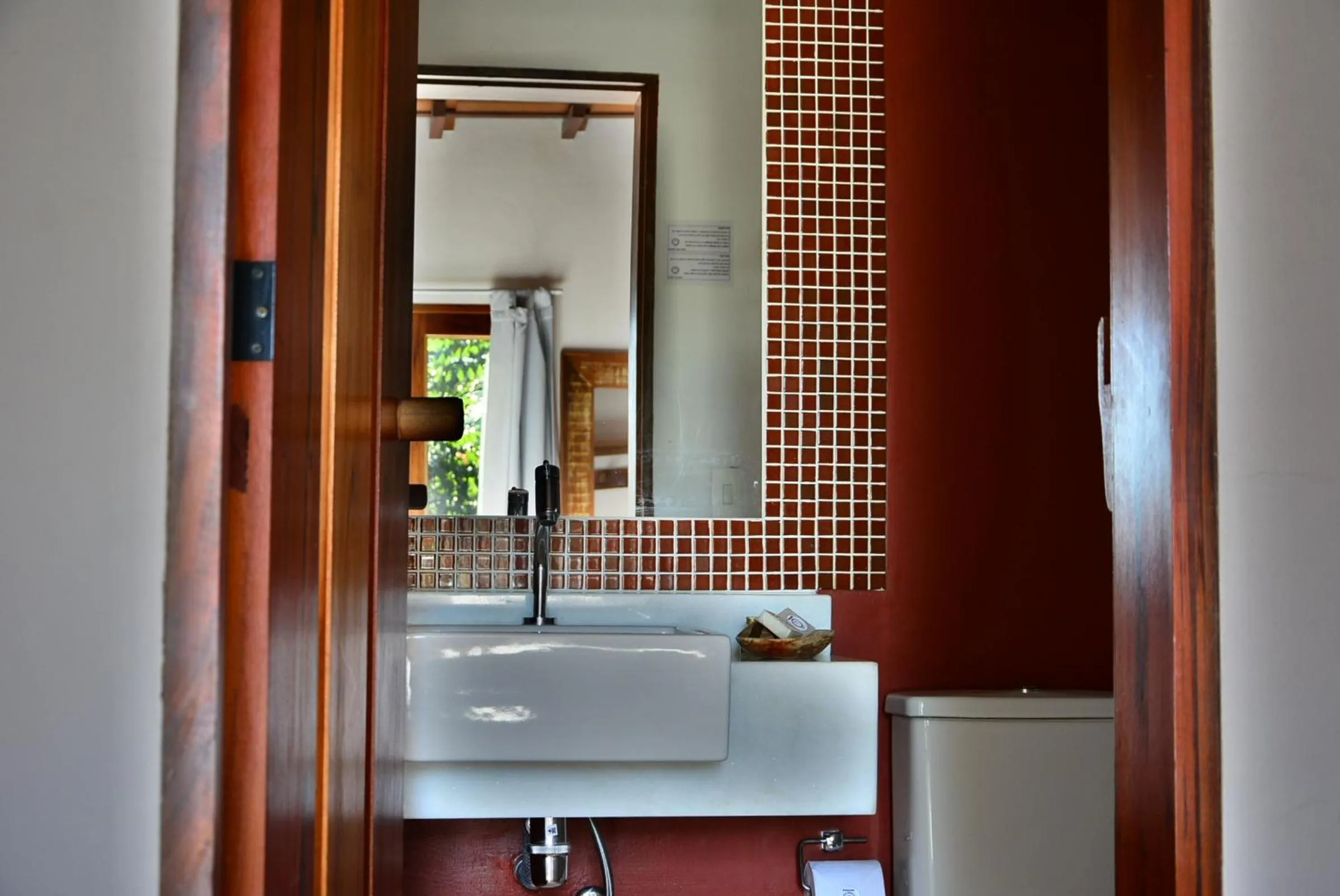 Bathroom in Recanto das Andorinhas Studios