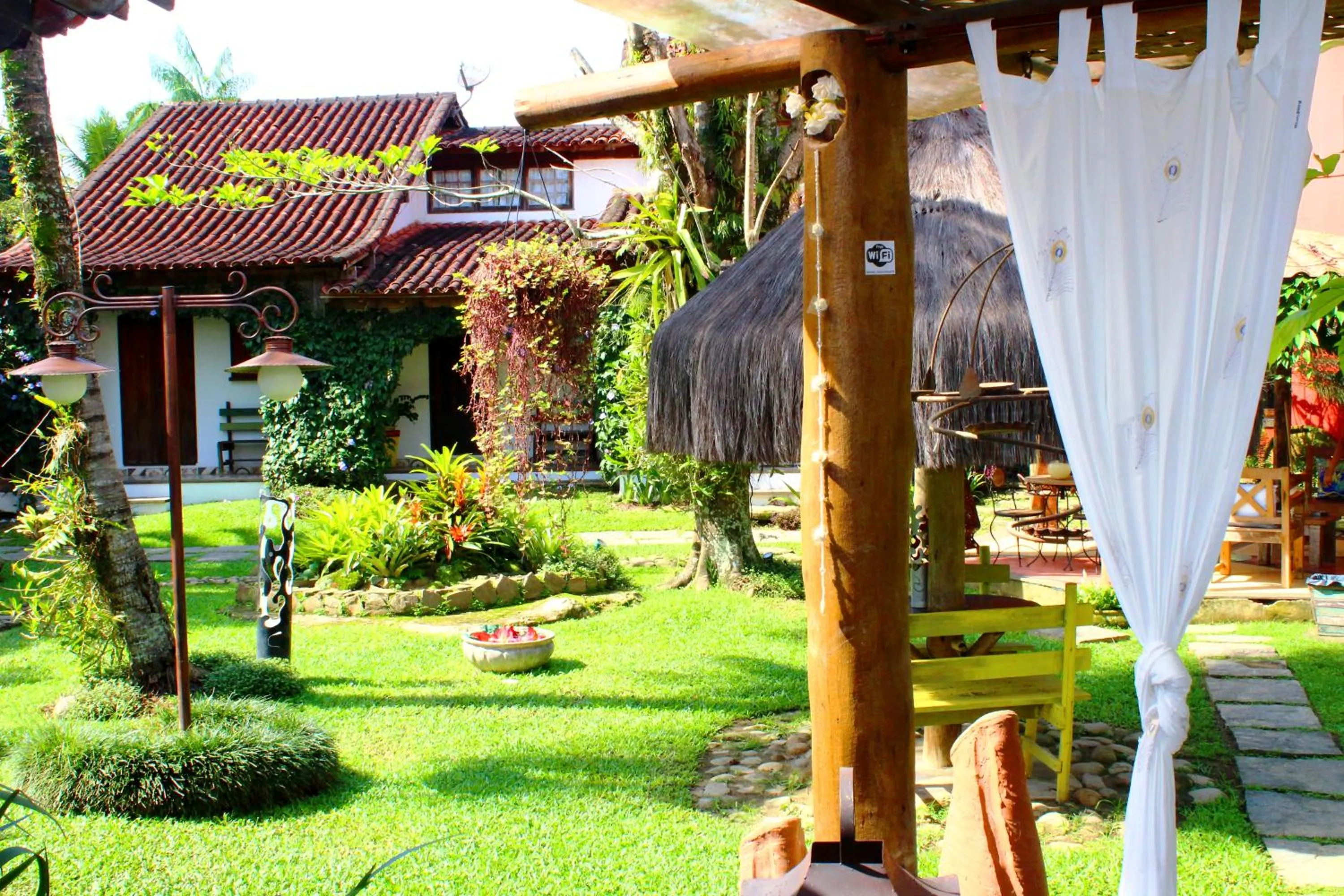 Garden in Recanto das Andorinhas Studios