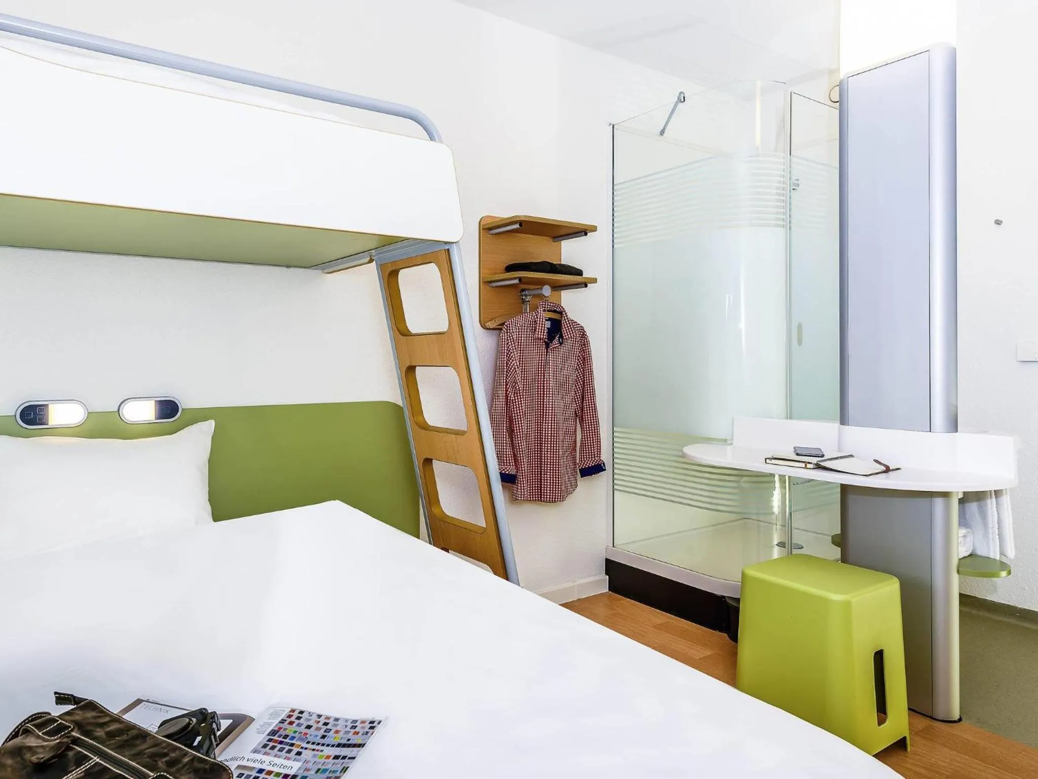 Bedroom, Bed in ibis budget Saint-Quentin Centre Gare