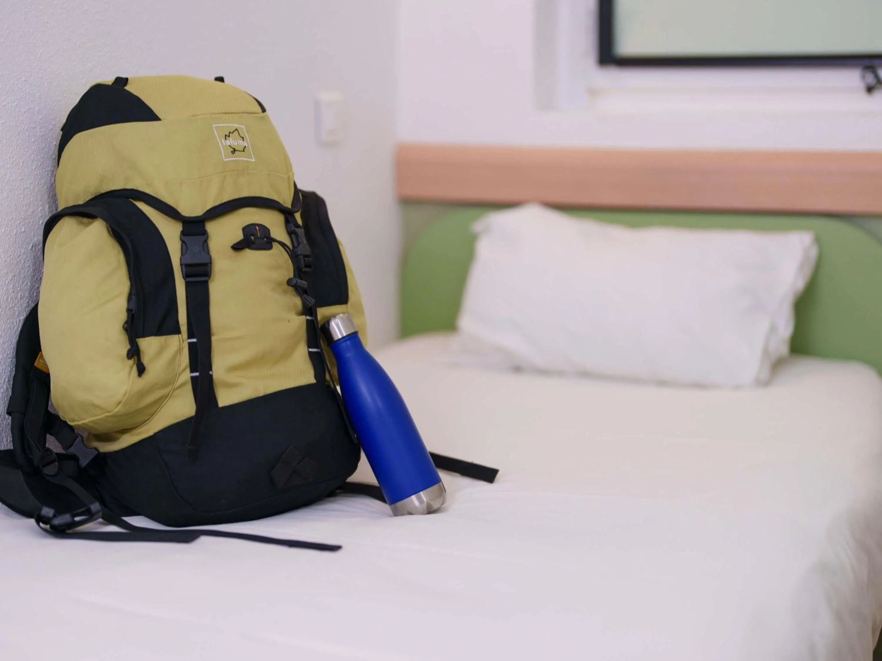 Bedroom, Bed in ibis budget Saint-Quentin Centre Gare