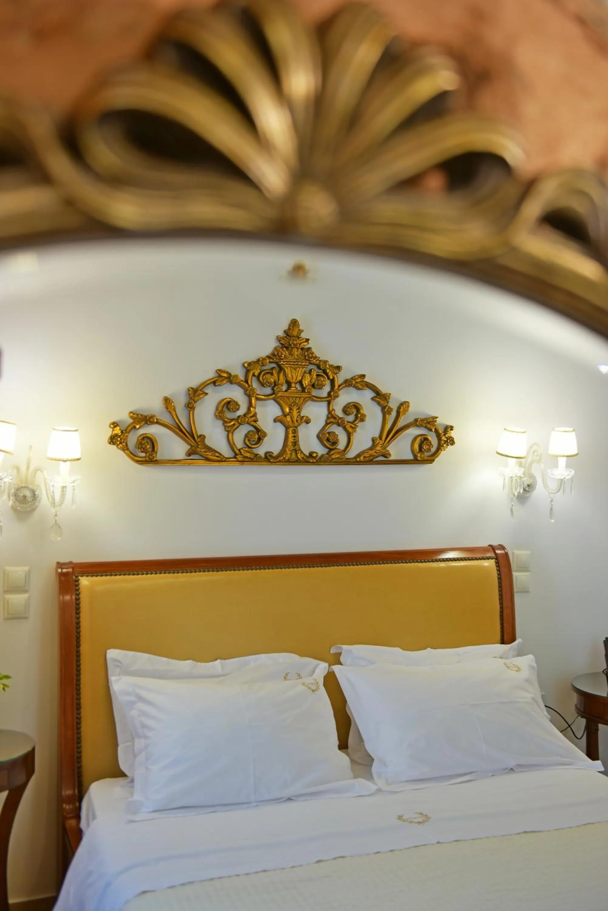 Bed in Hotel Sophia