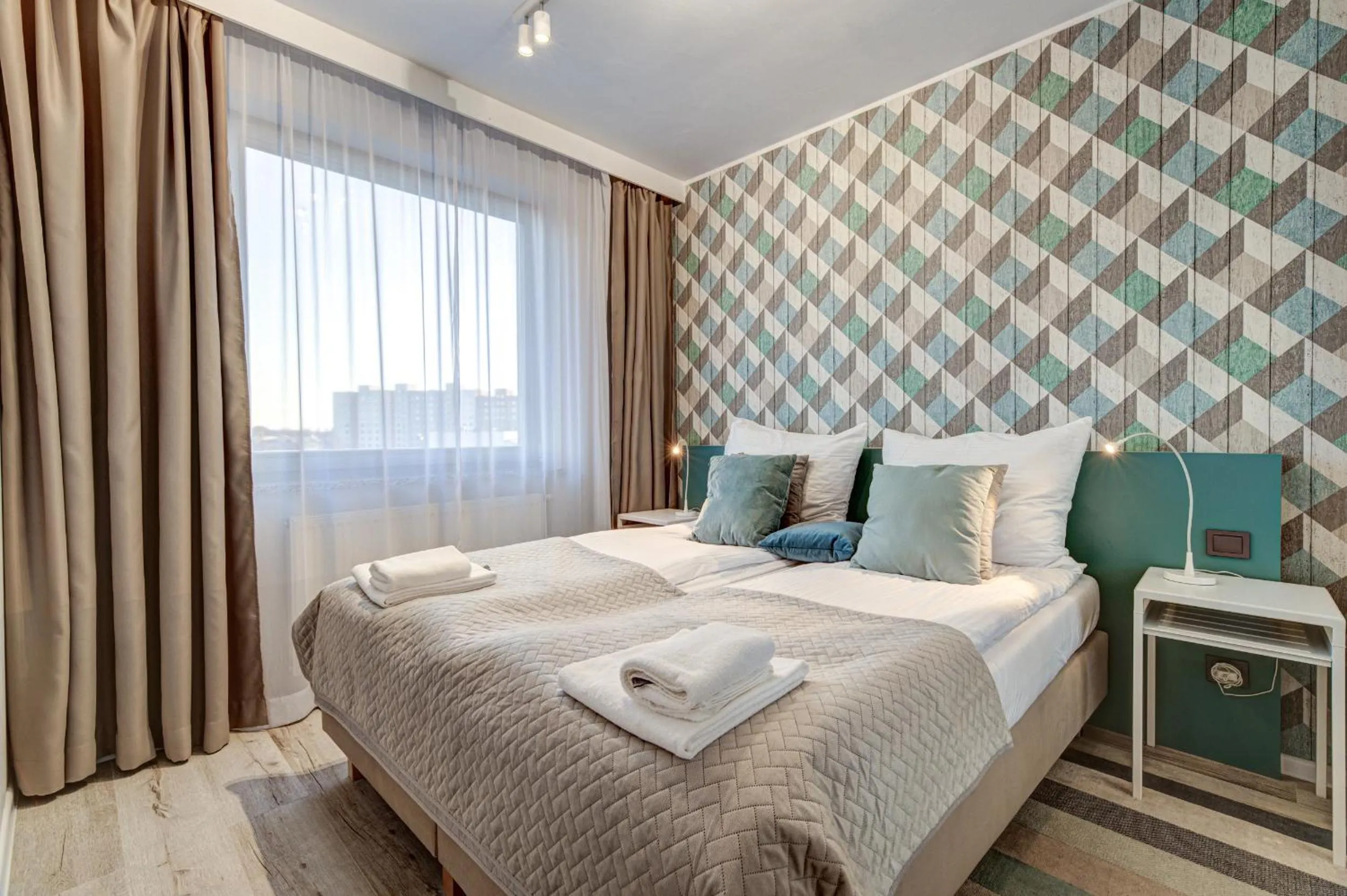 Bed in Apartamenty Rondo