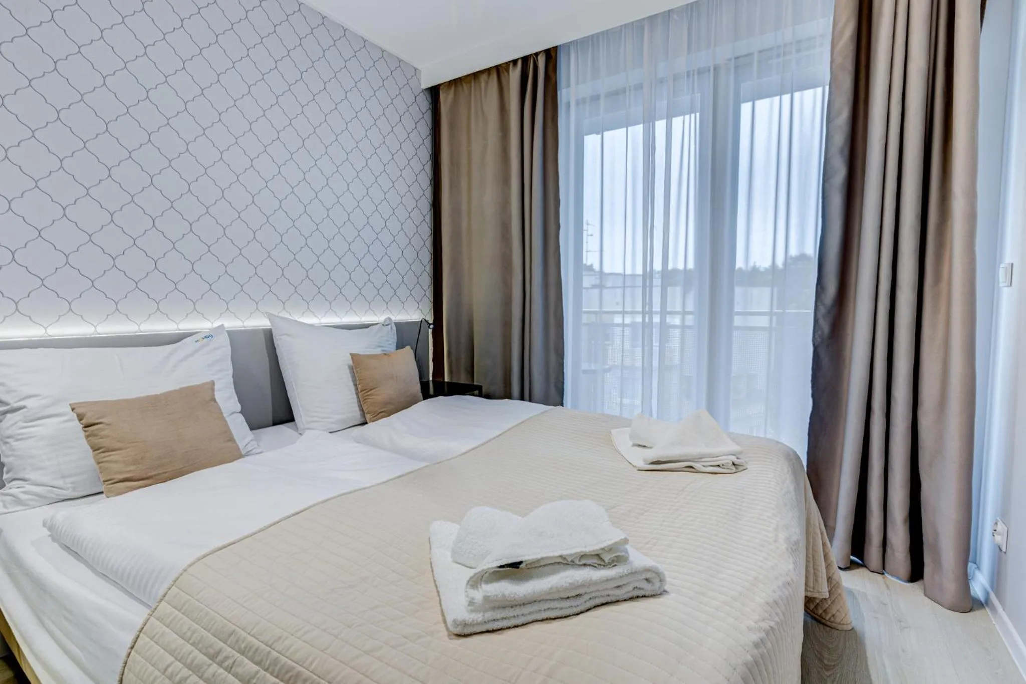 Bed in Apartamenty Rondo