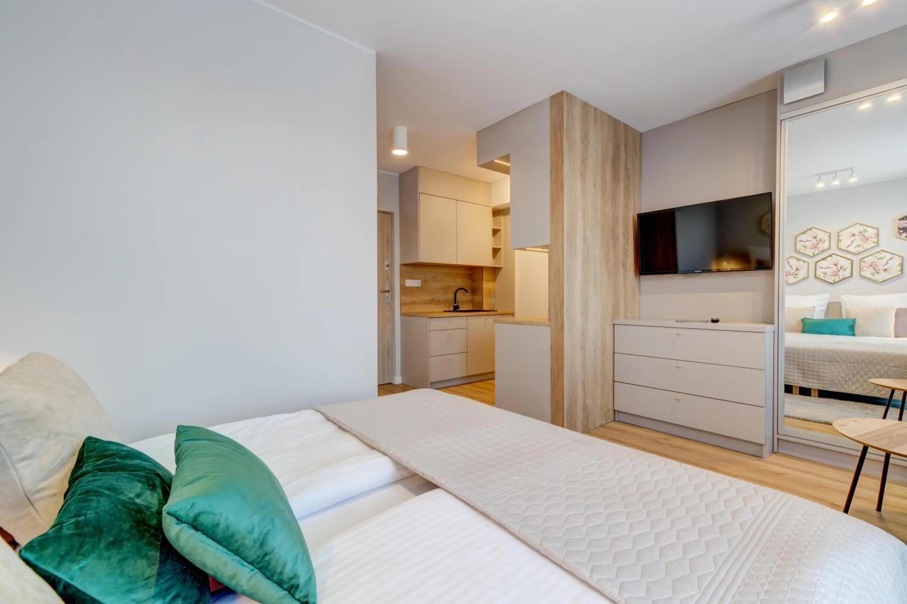 Bed in Apartamenty Rondo