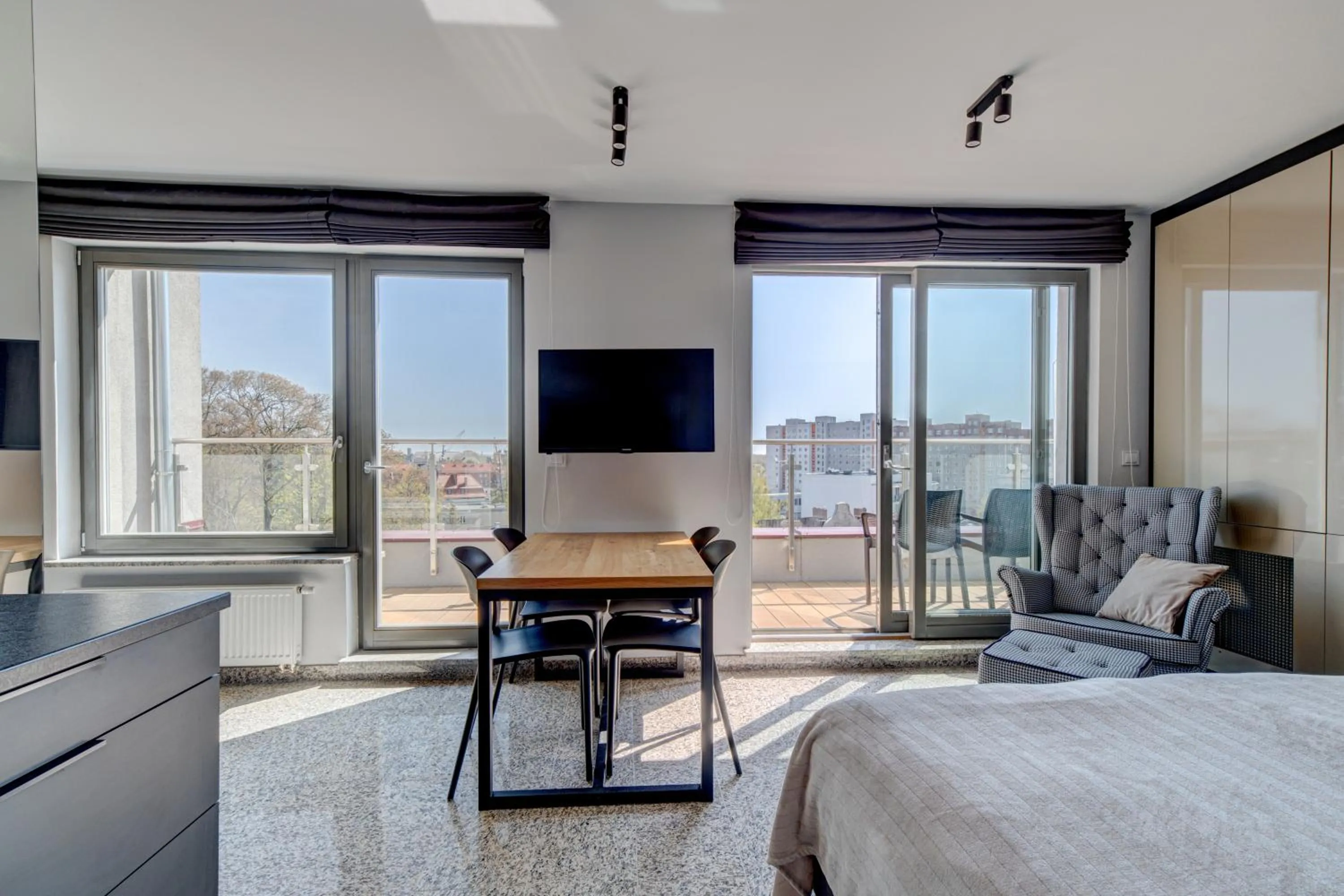 Restaurant/places to eat, Bed in Apartamenty Rondo