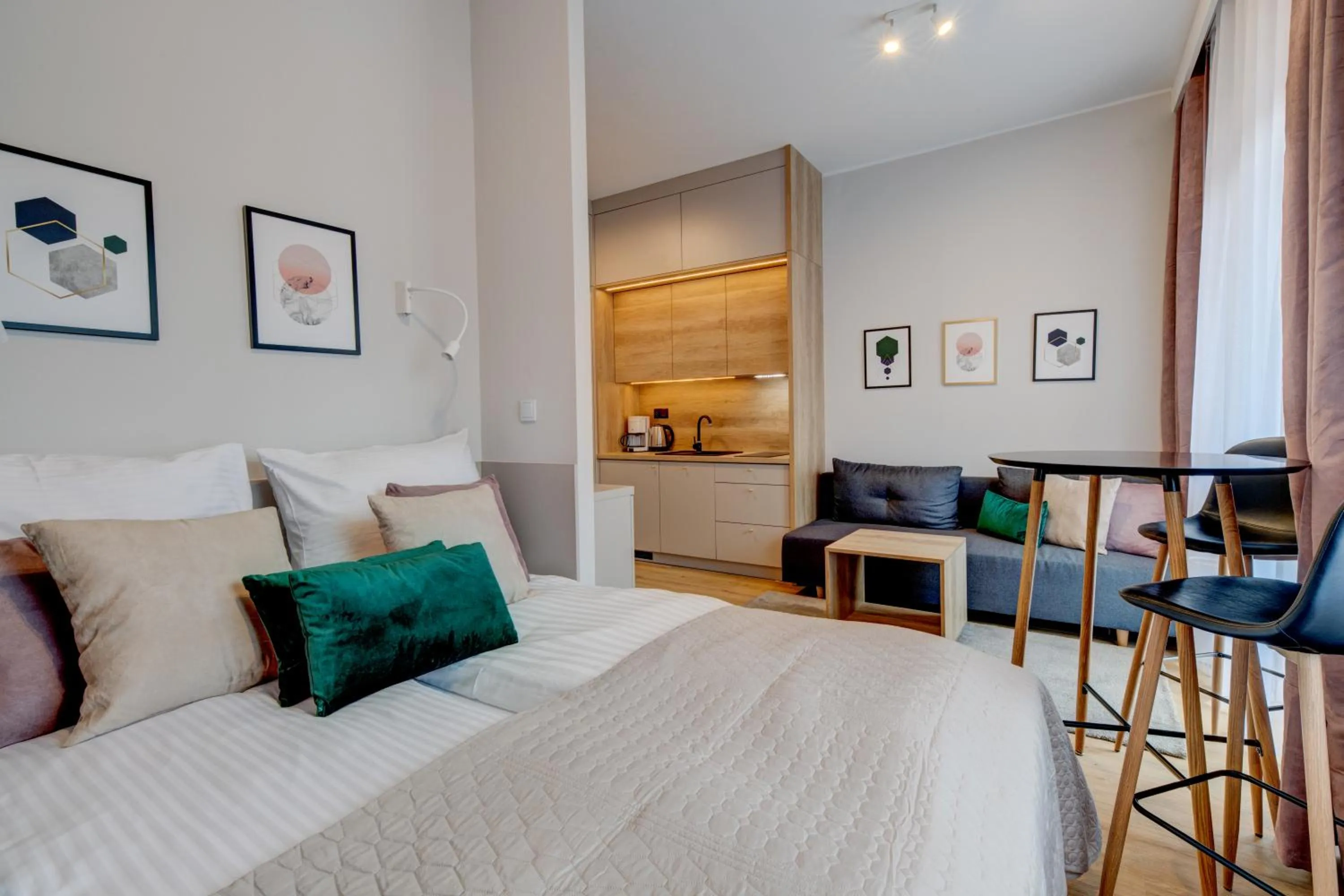 Bed in Apartamenty Rondo